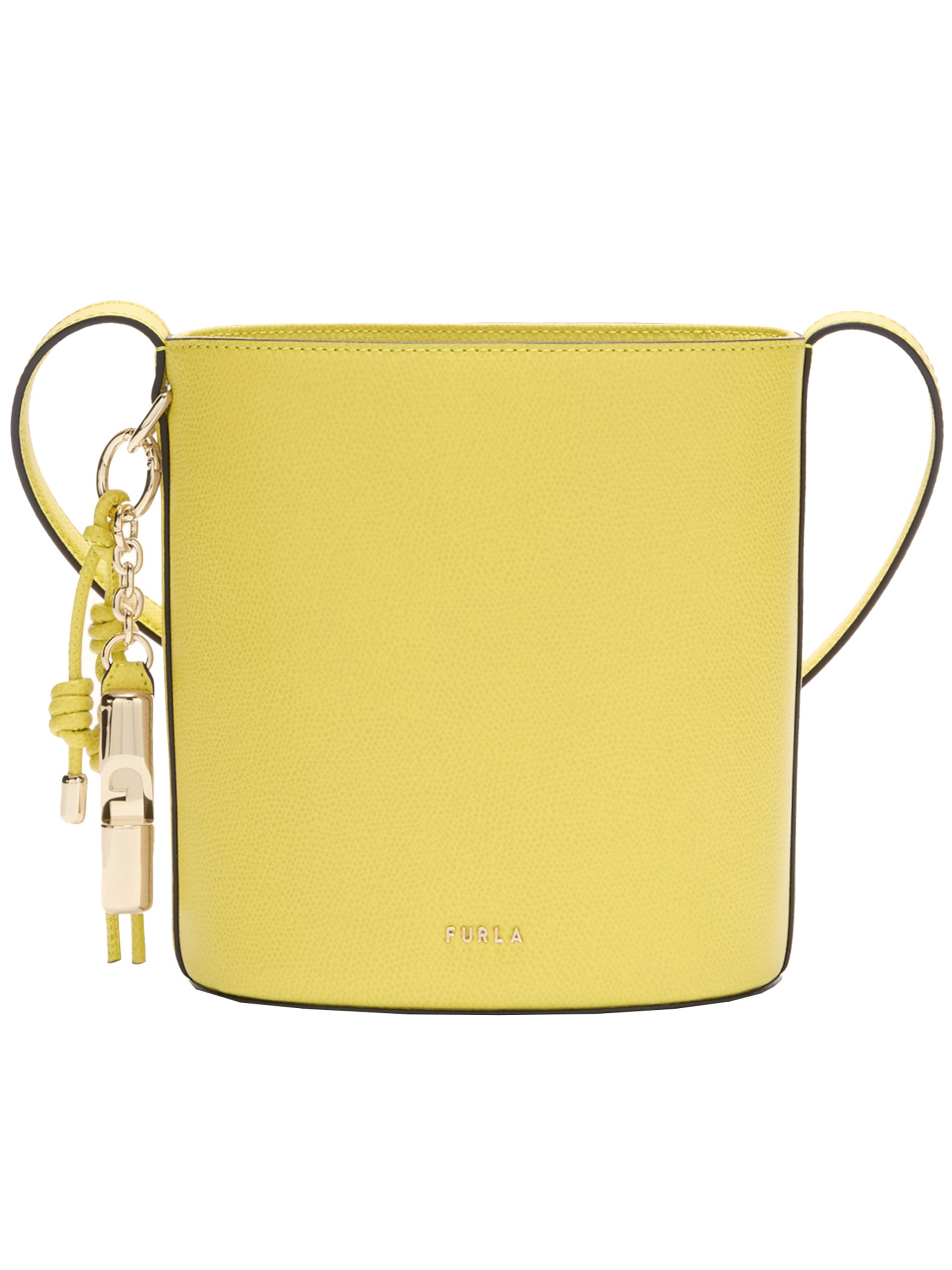 Roxie Bucket Bag Yellow & Orange Leather Interno:pl Borsa