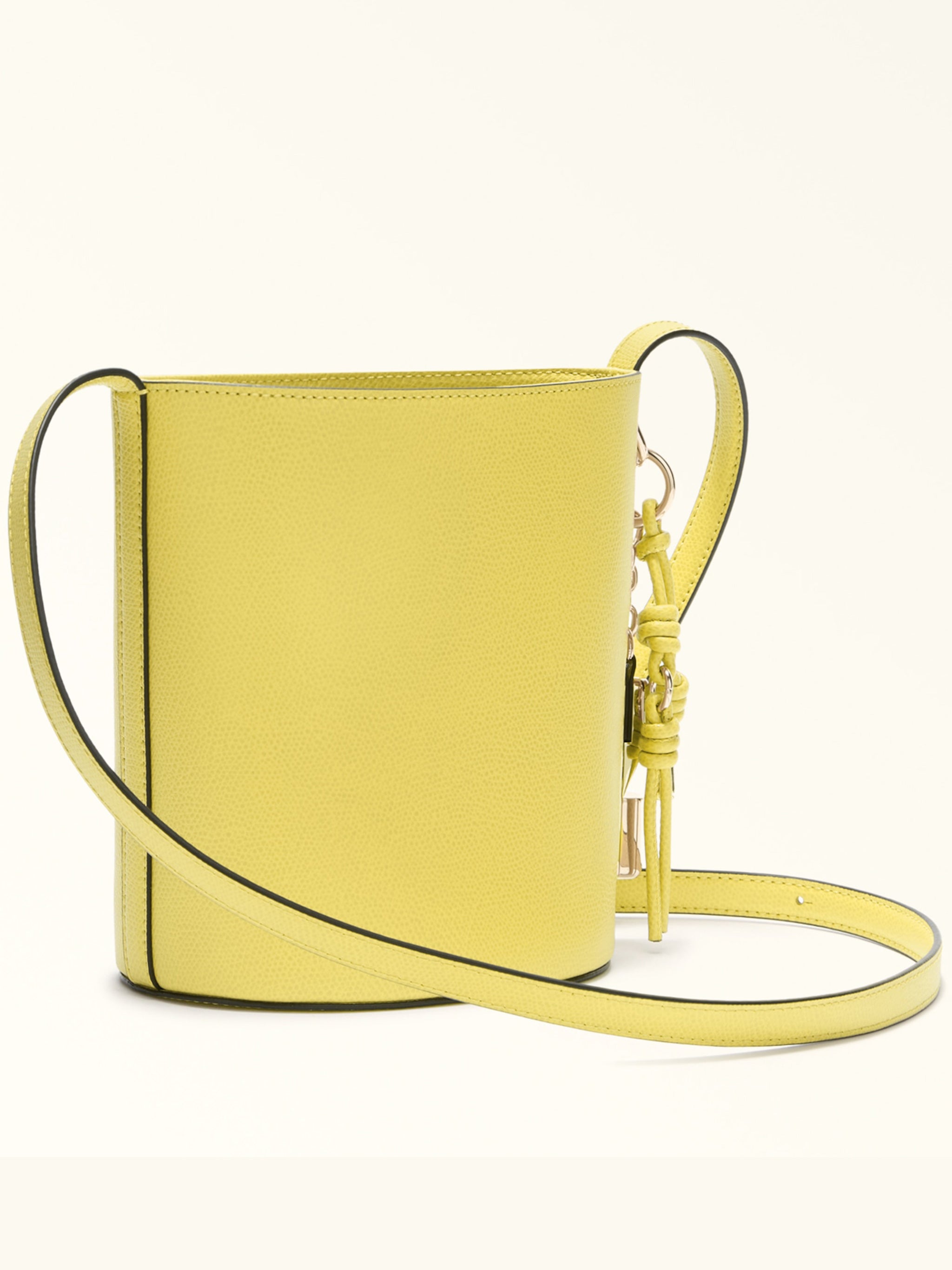 Roxie Bucket Bag Yellow & Orange Leather Interno:pl Borsa
