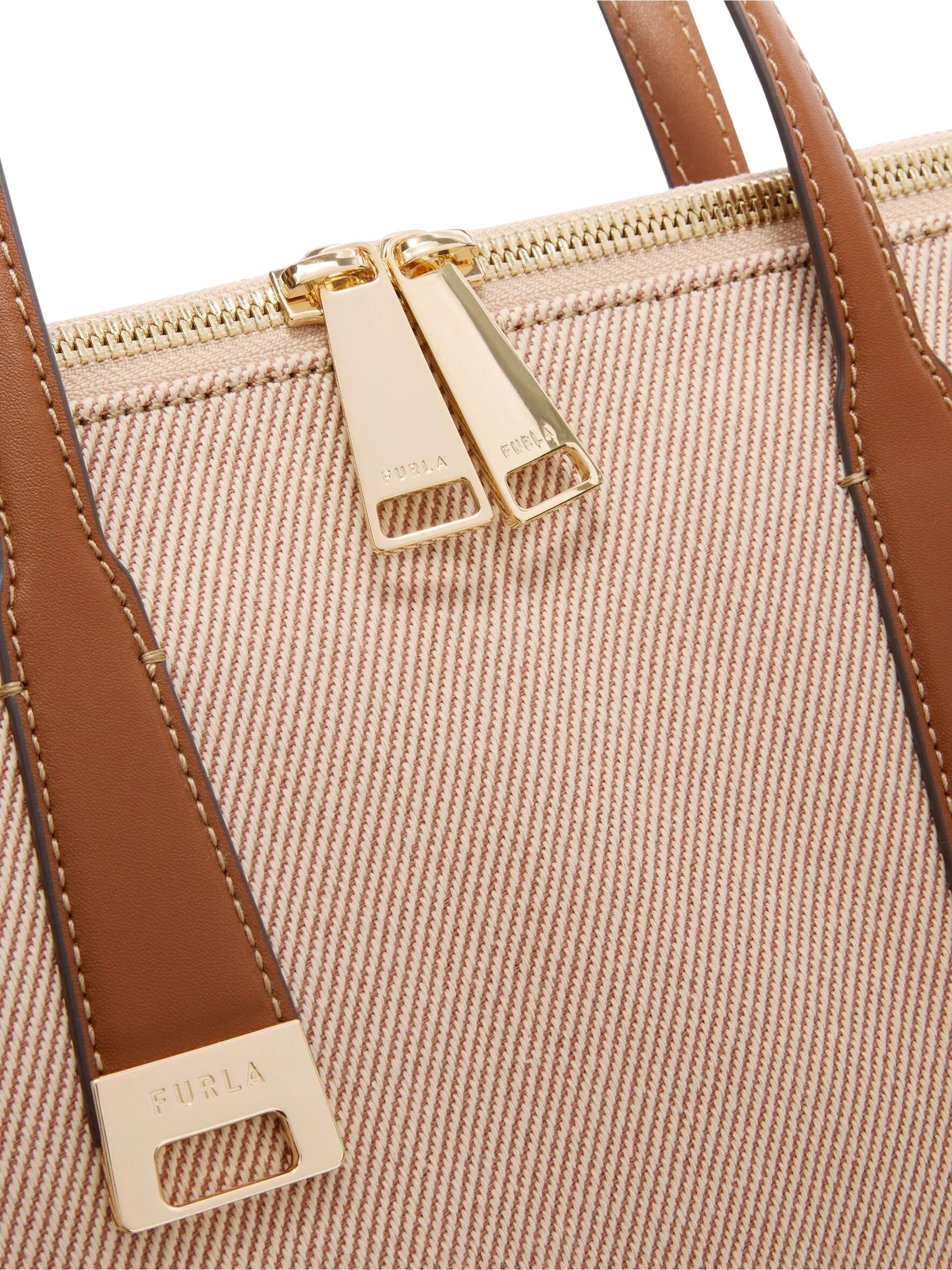 Olivia L Tote Brown Co Leather Interno:pl Borsa