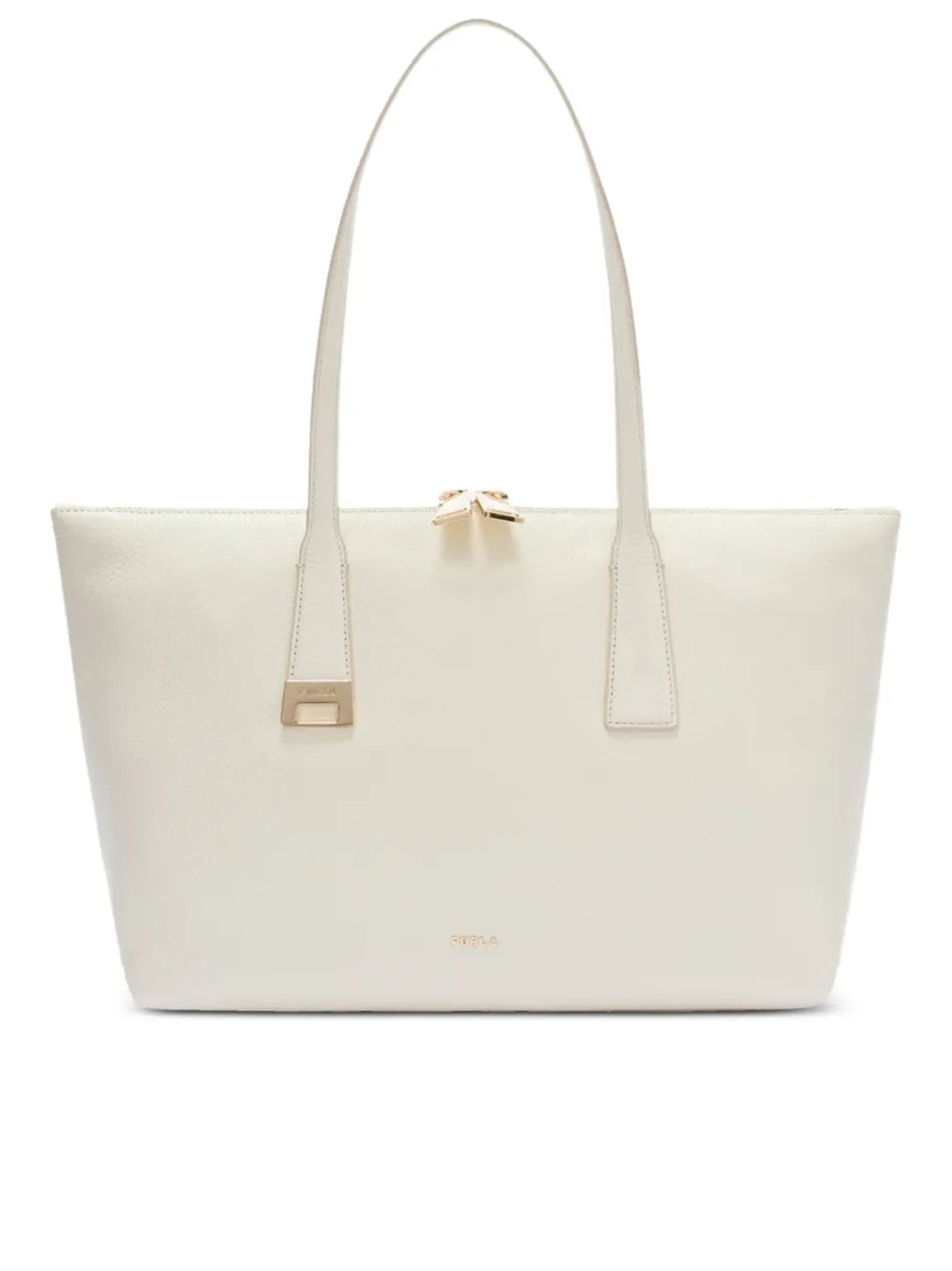 Olivia M Tote Nude & Neutrals Leather Interno:pl Borsa