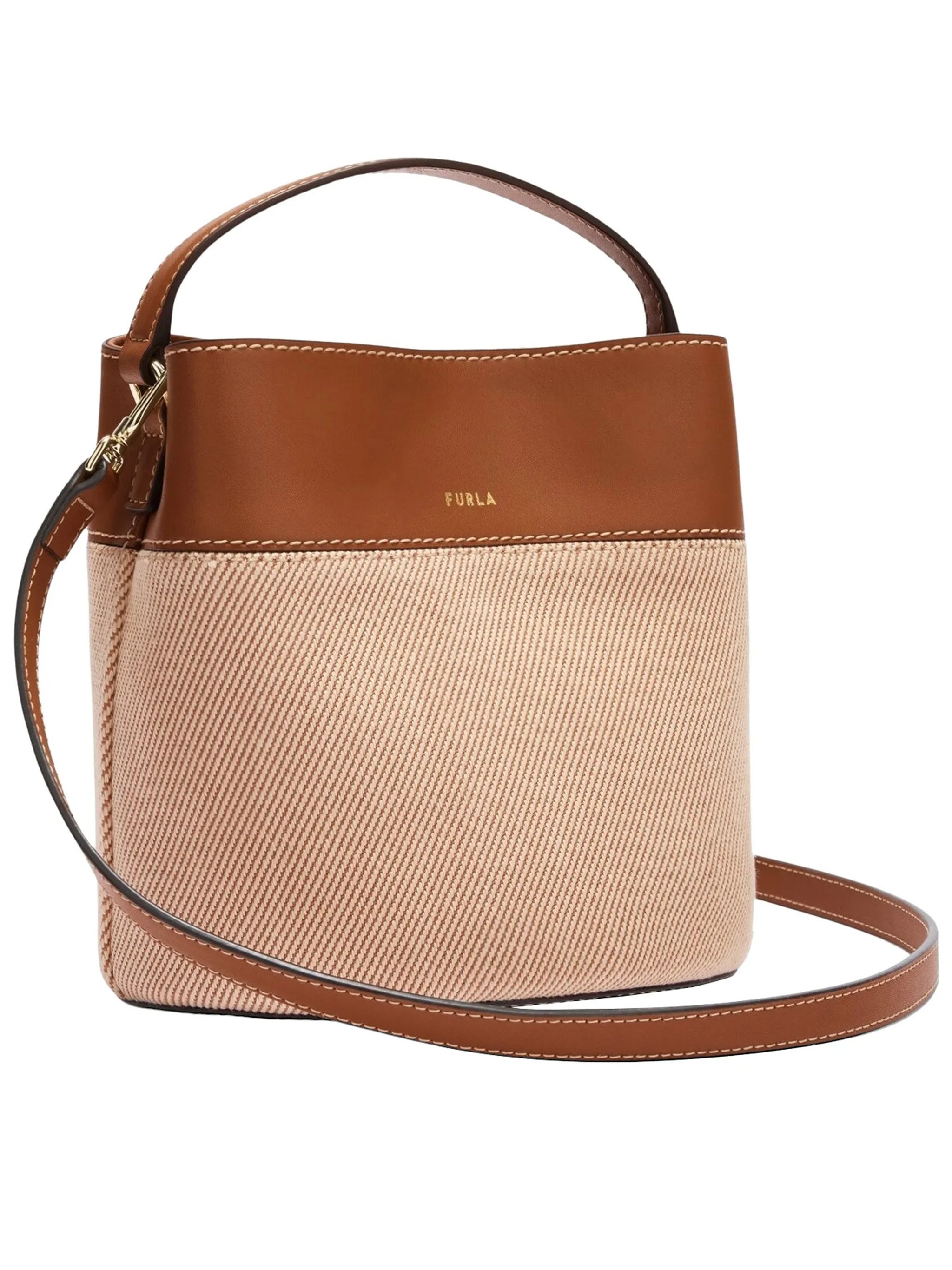 Amelia Mini Bucket Brown Borsa