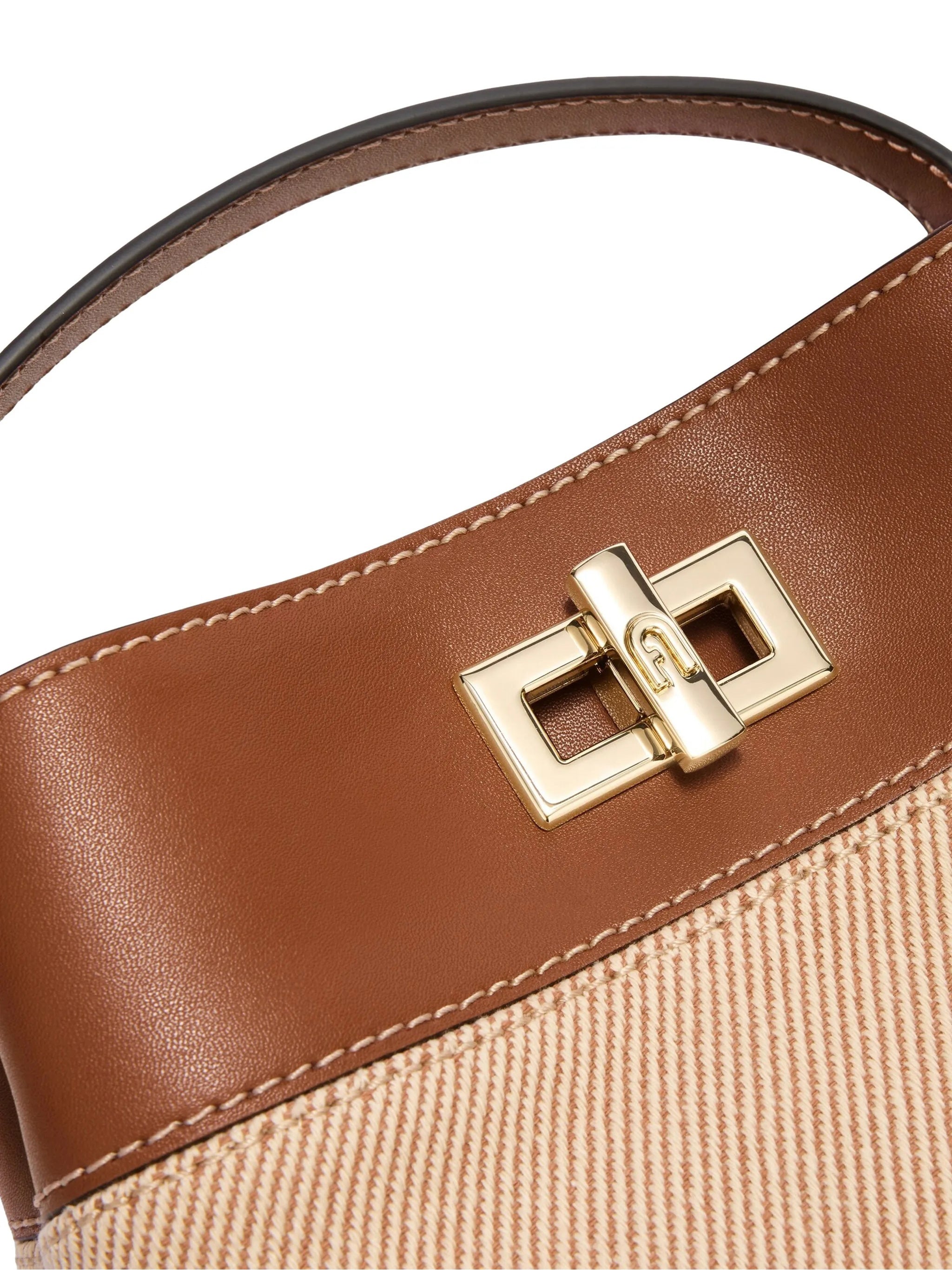 Amelia Mini Bucket Brown Borsa