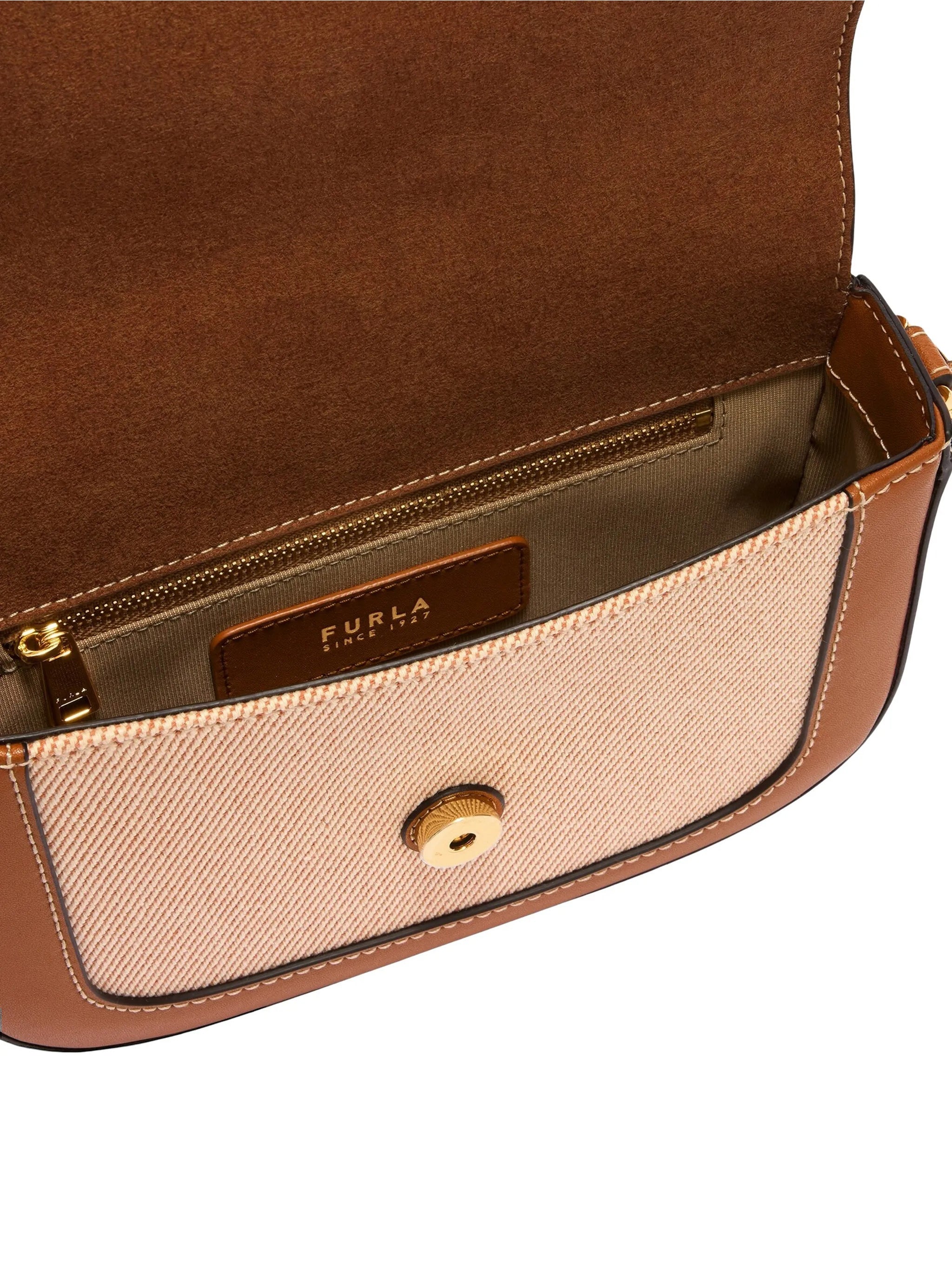 Moonlight S Crossbody Brown Co Leather Interno:pl Borsa