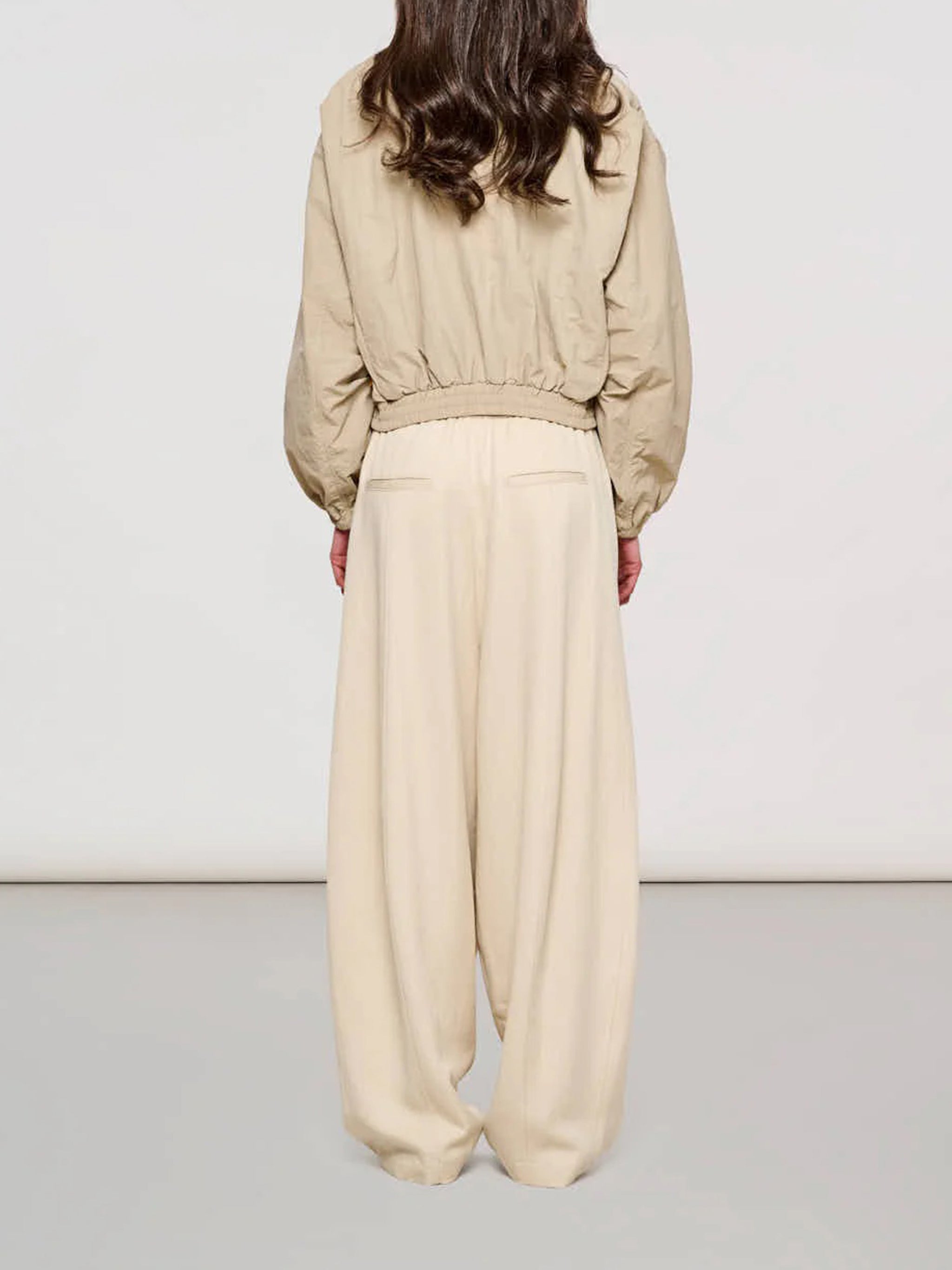 Bomber Compact Nylon Nude & Neutrals Giacca