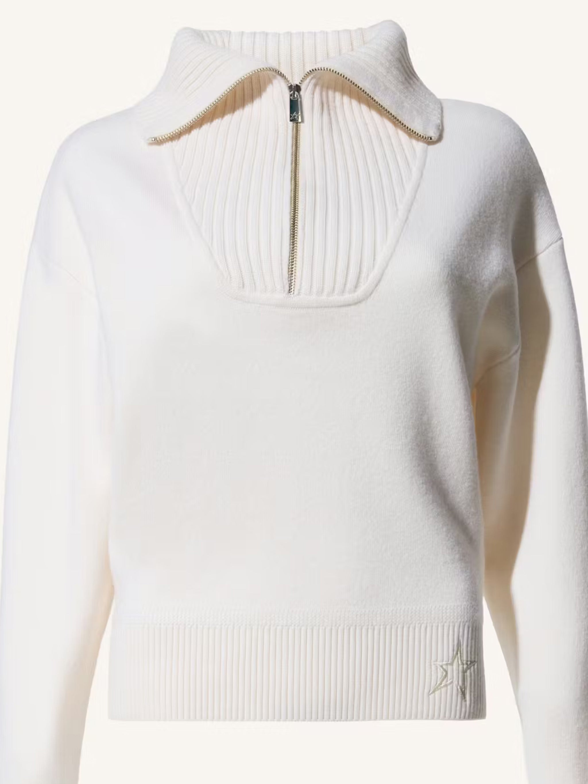 Fleece White Maglia