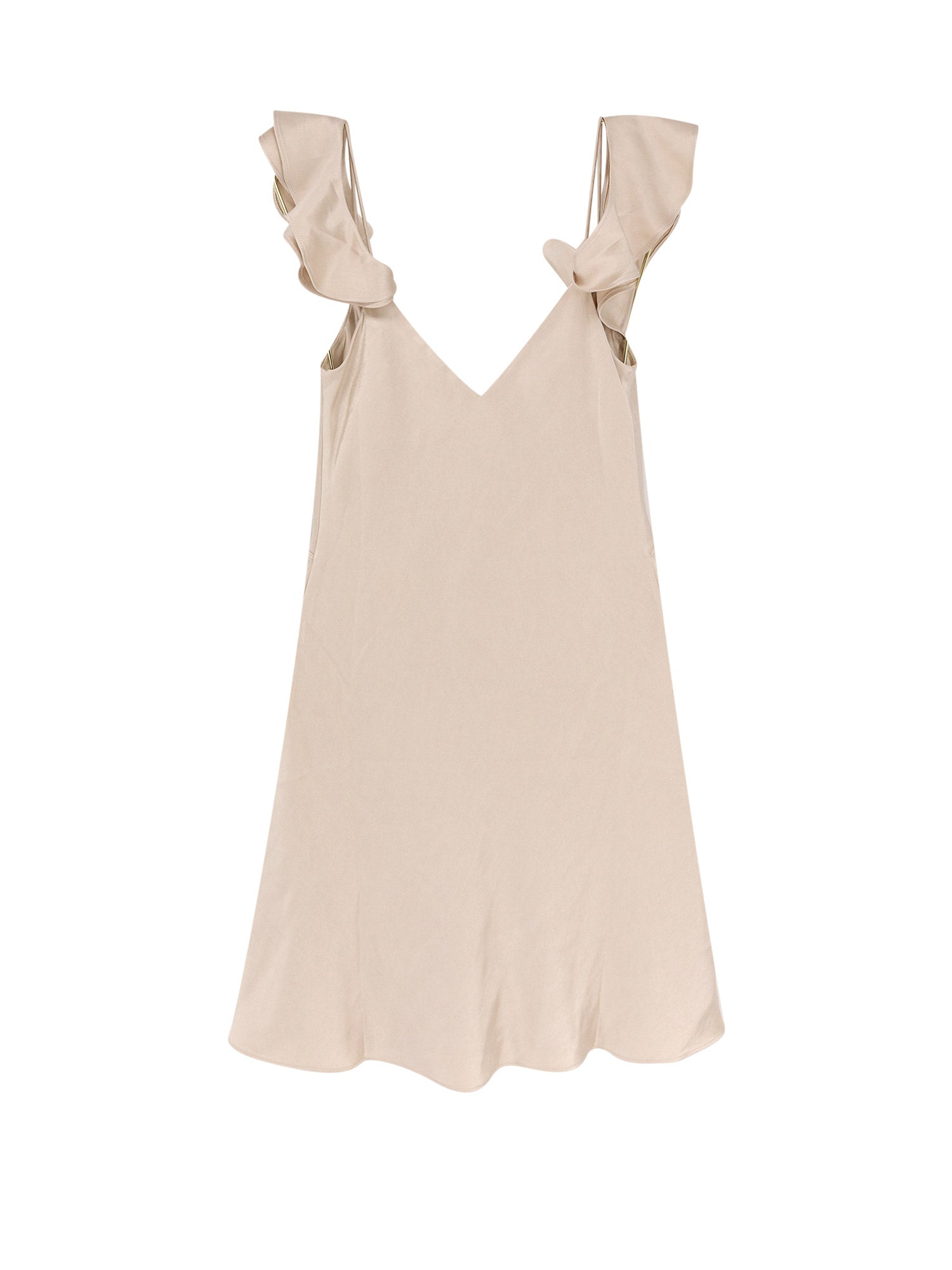 SELF PORTRAIT Dresses Beige Poliestere