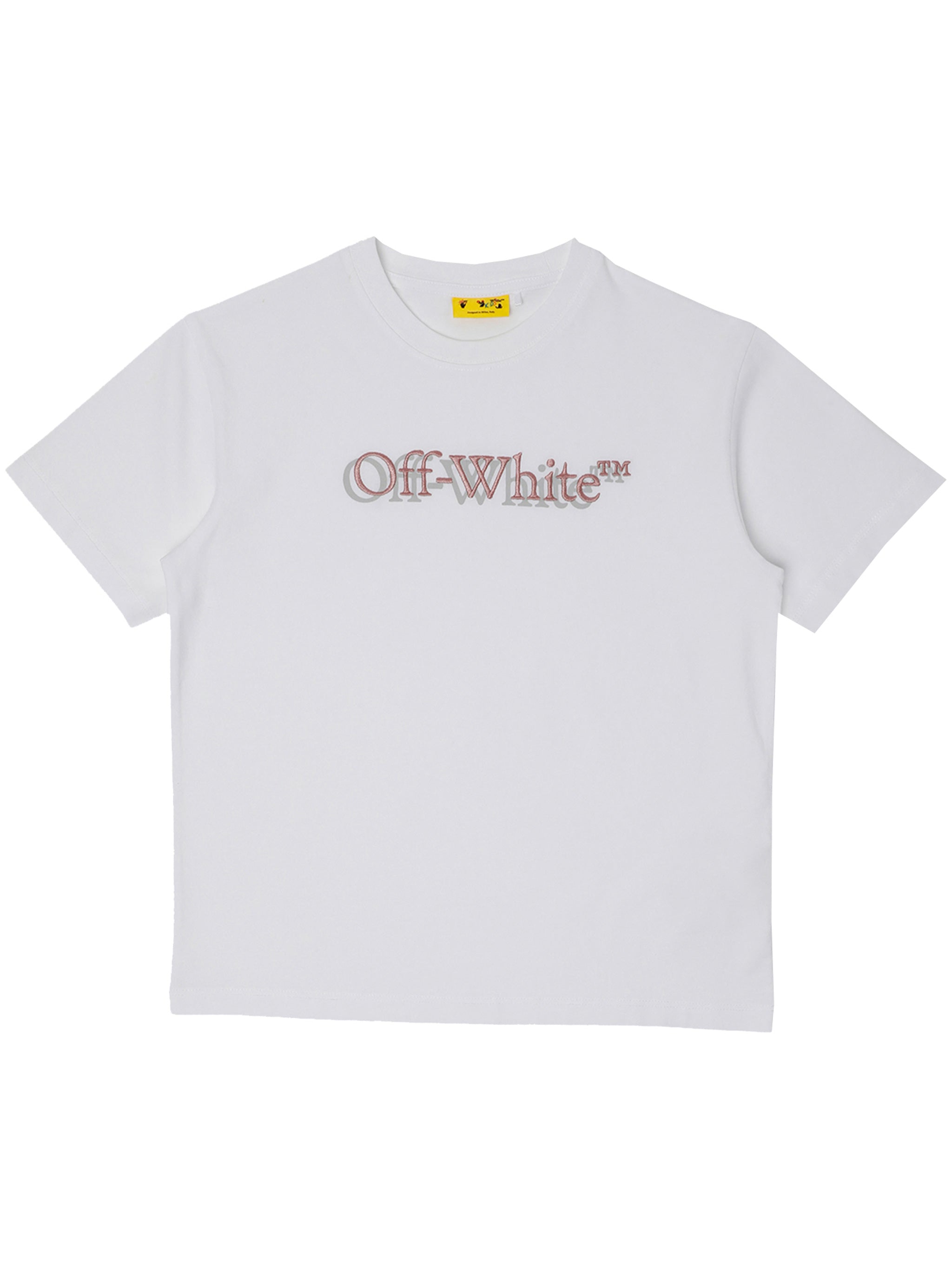 Big Bookish Shadow Tee S-S White T-shirt