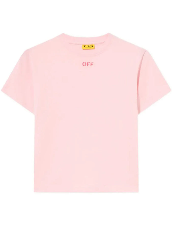 Off Diag Tee S-s Pink & Purple T-shirt