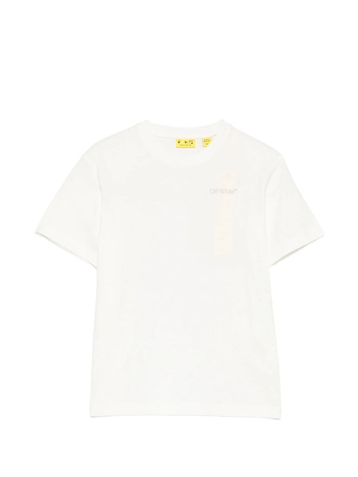 Scribble Diag Tee S-s White T-shirt