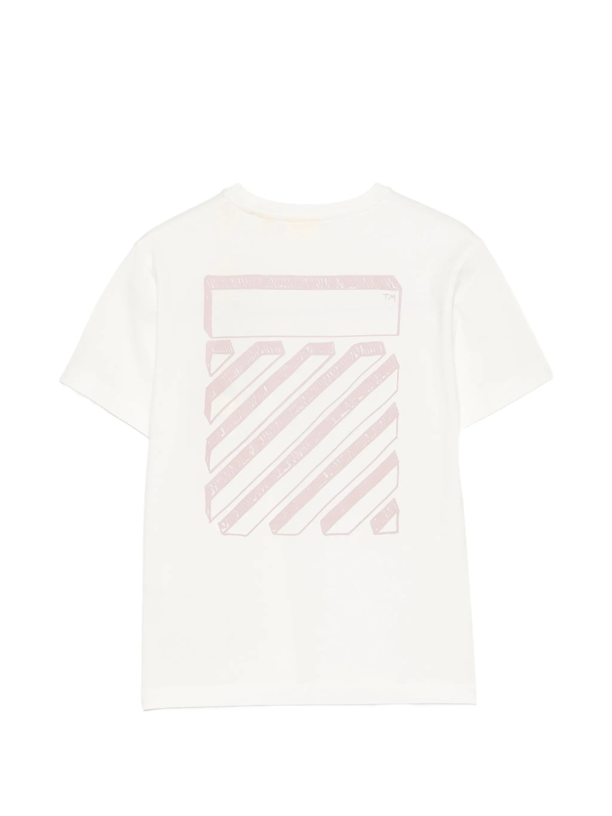 Scribble Diag Tee S-s White T-shirt