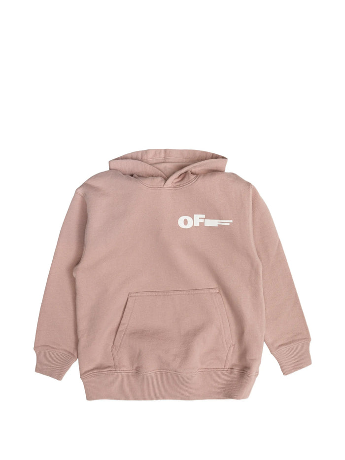 Type Hoodie Brown Felpa