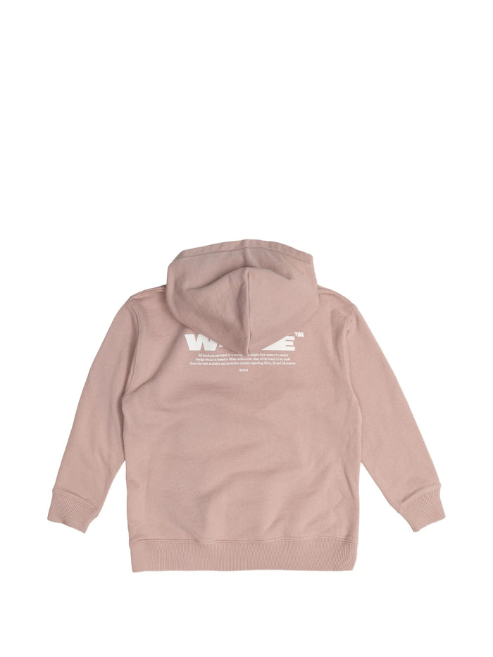 Type Hoodie Brown Felpa