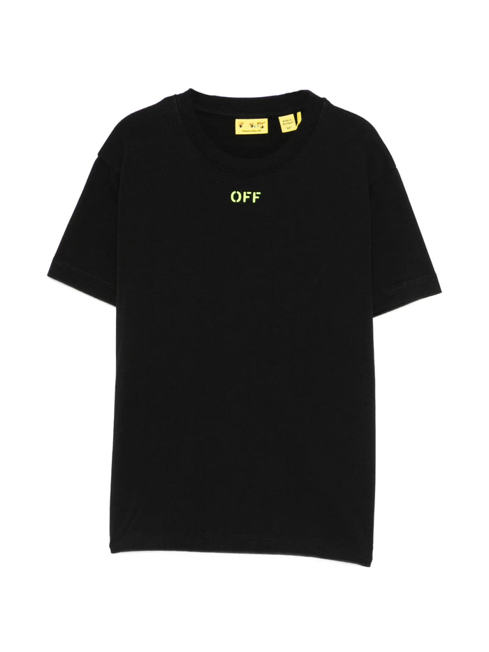 Off Diag Tee S-s Black T-shirt