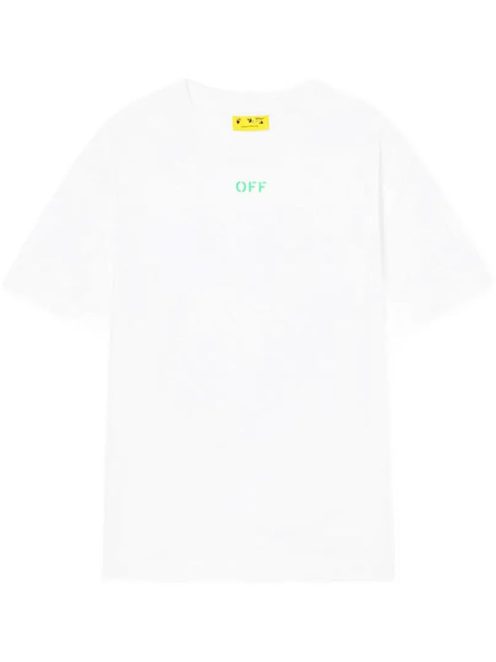 Off Diag Tee S-s White T-shirt