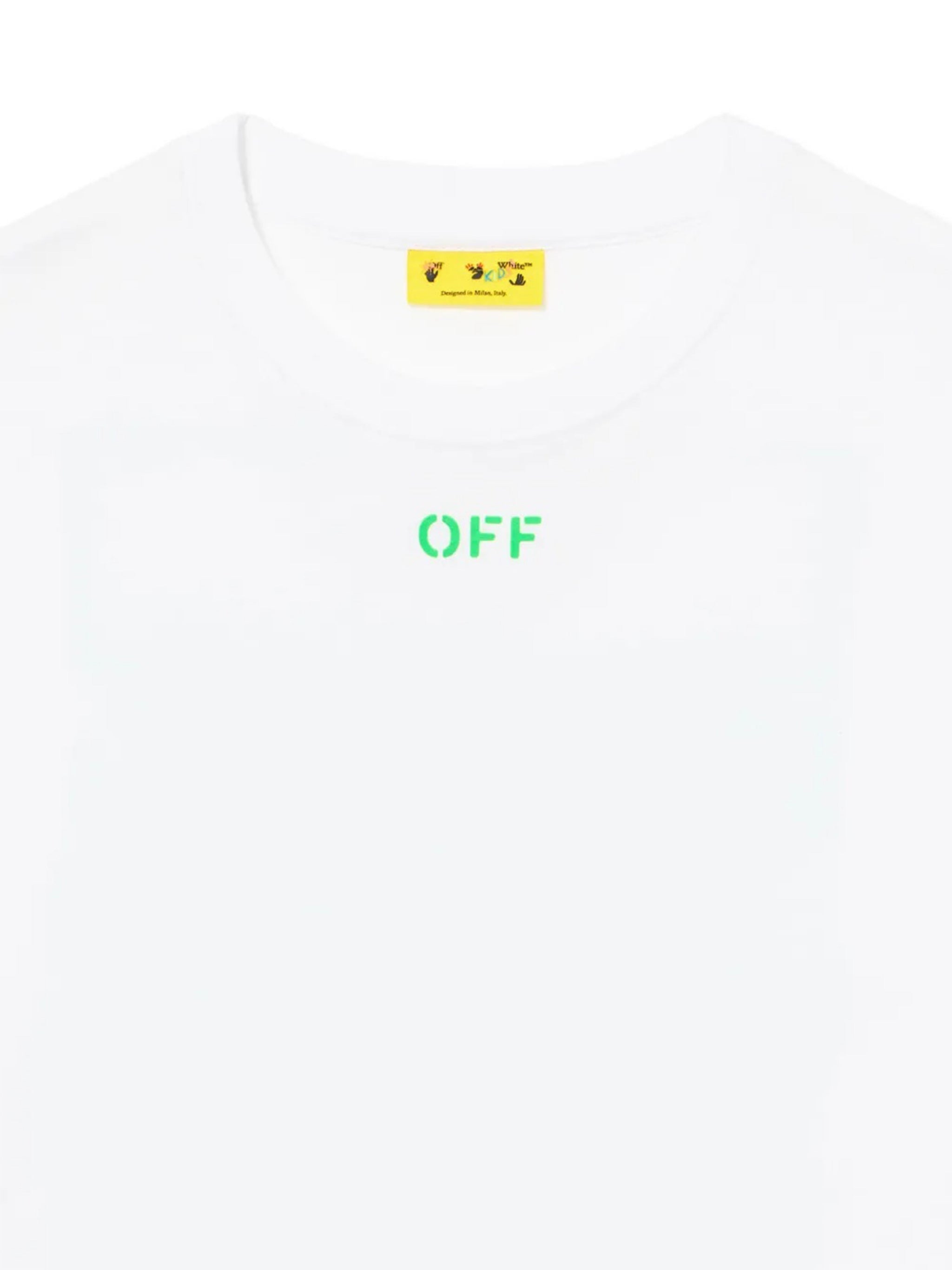 Off Diag Tee S-s White T-shirt