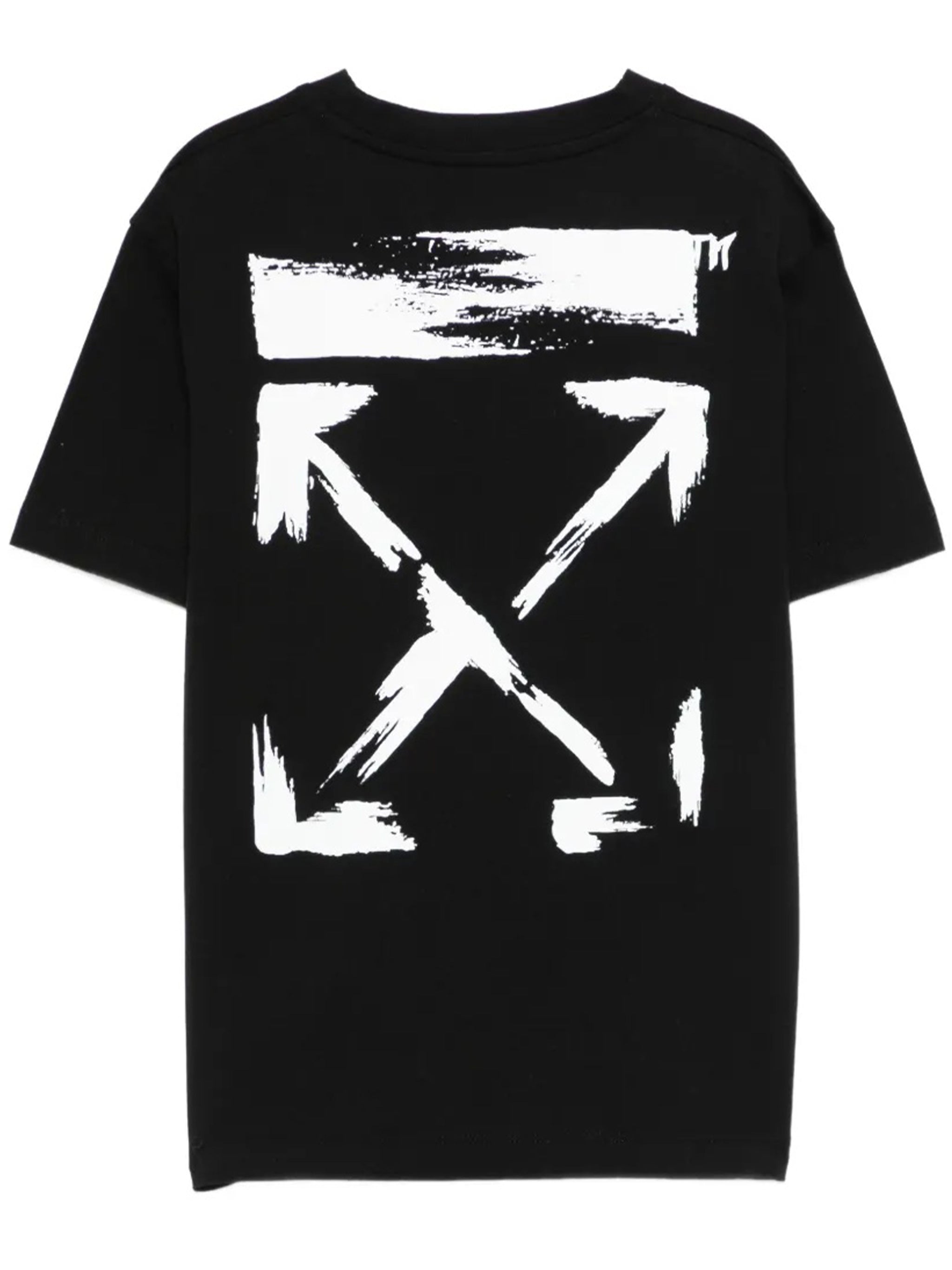 Arrow Paint Tee S-S Black T-shirt