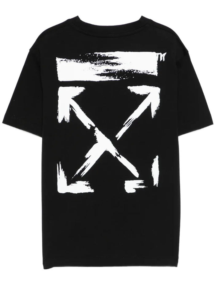 Arrow Paint Tee S-S Black T-shirt