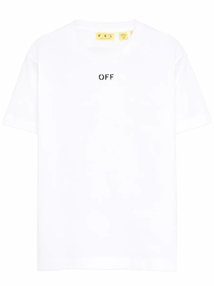 Arrow Paint Tee S-s White T-shirt