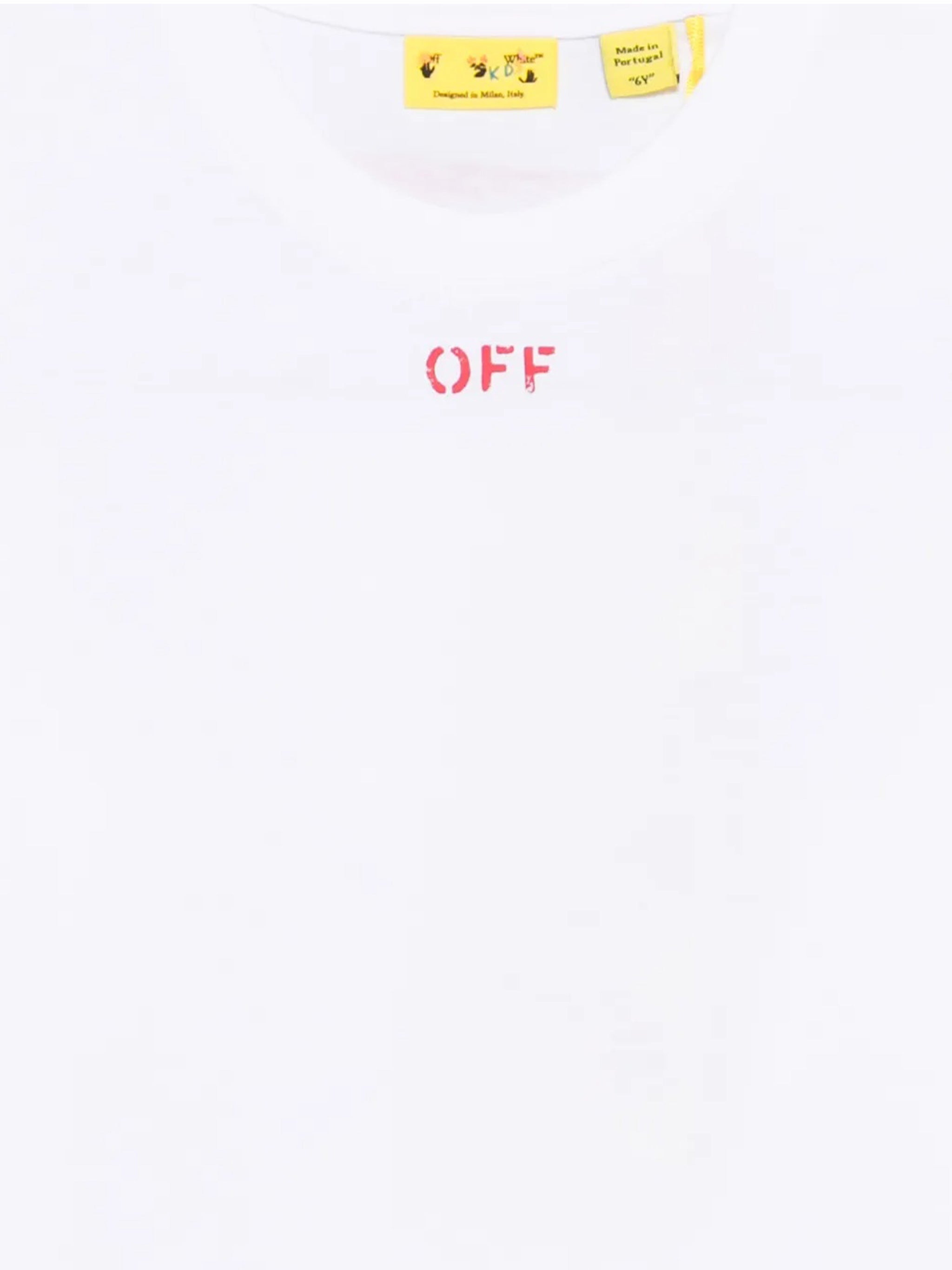 Arrow Paint Tee S-S White T-shirt