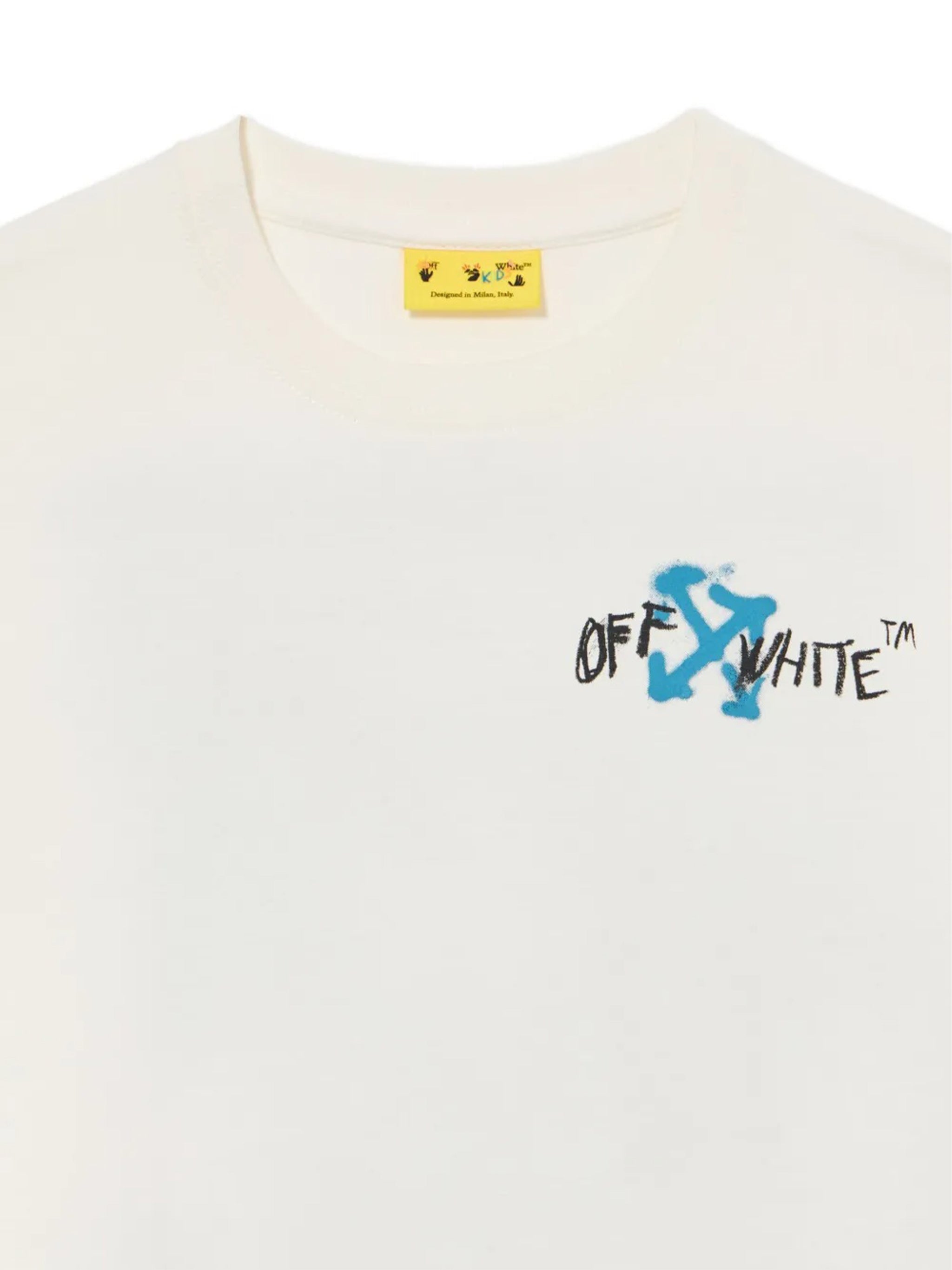 Arrow Spray Tee S-s White T-shirt
