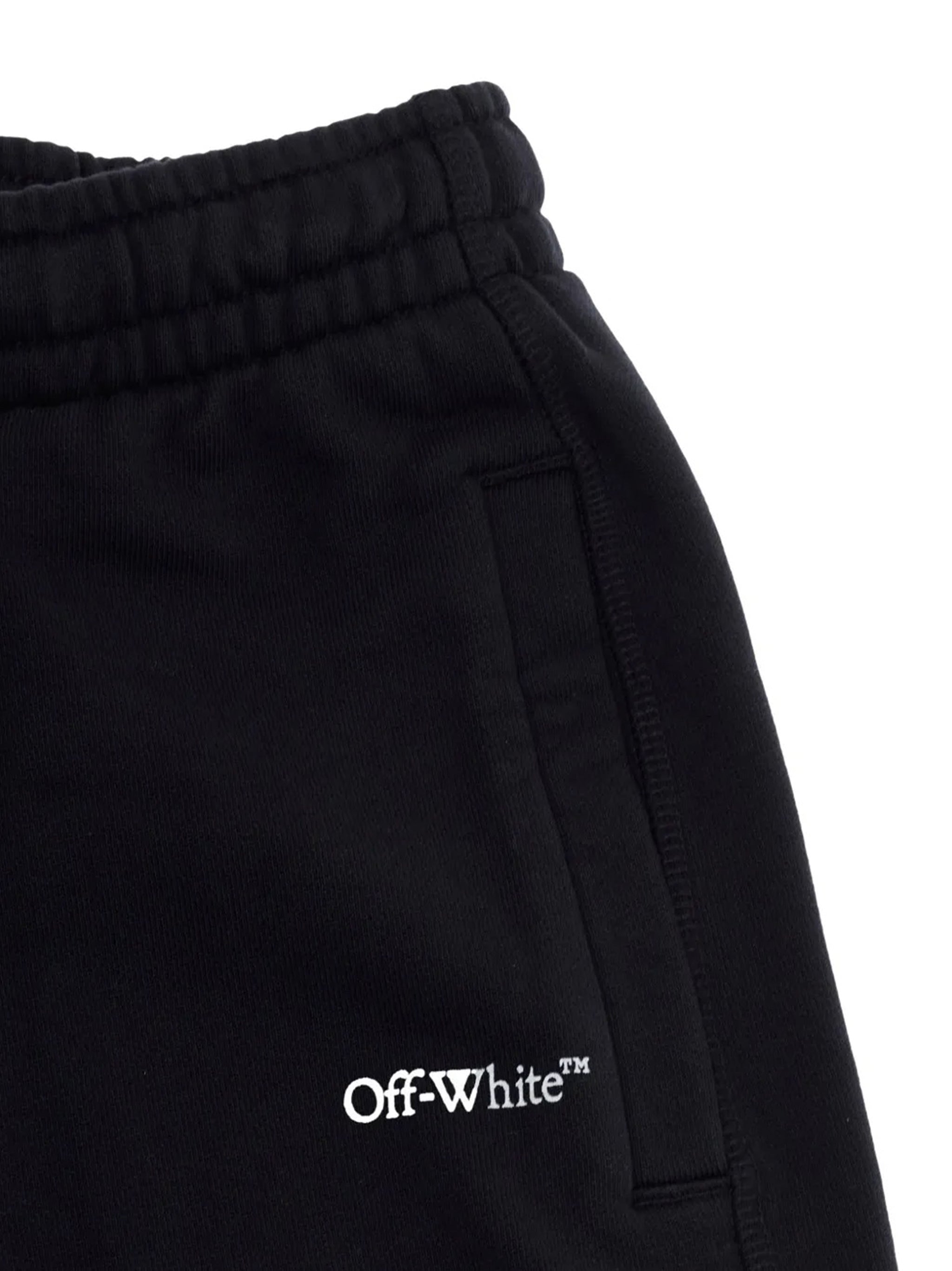 Bookish Diag Sweatpant Black Pantaloni
