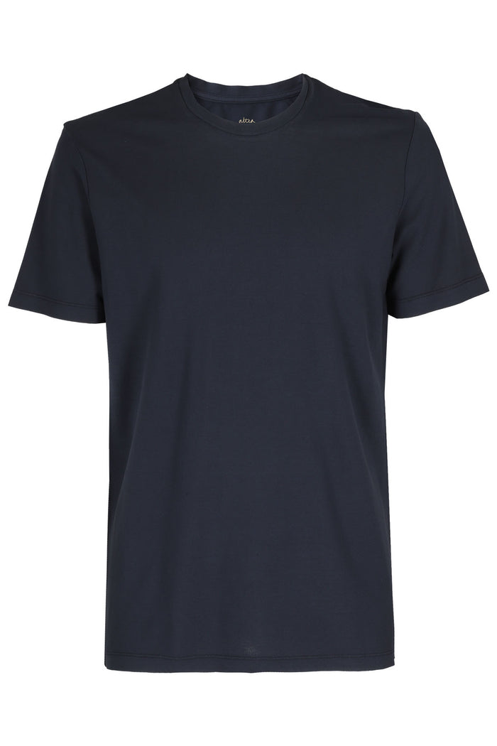 T Shirt Lewis Blue Cotton T-shirt