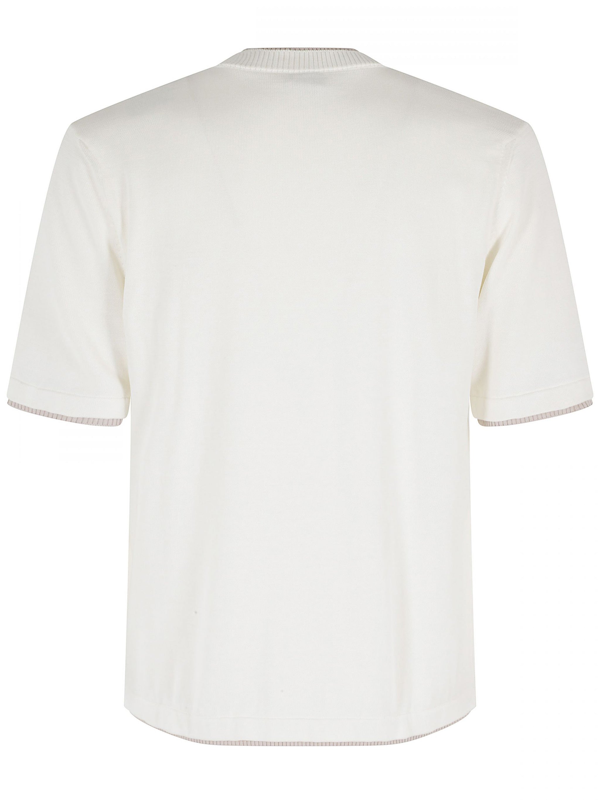 T-Shirt 02 Bianco E Beige