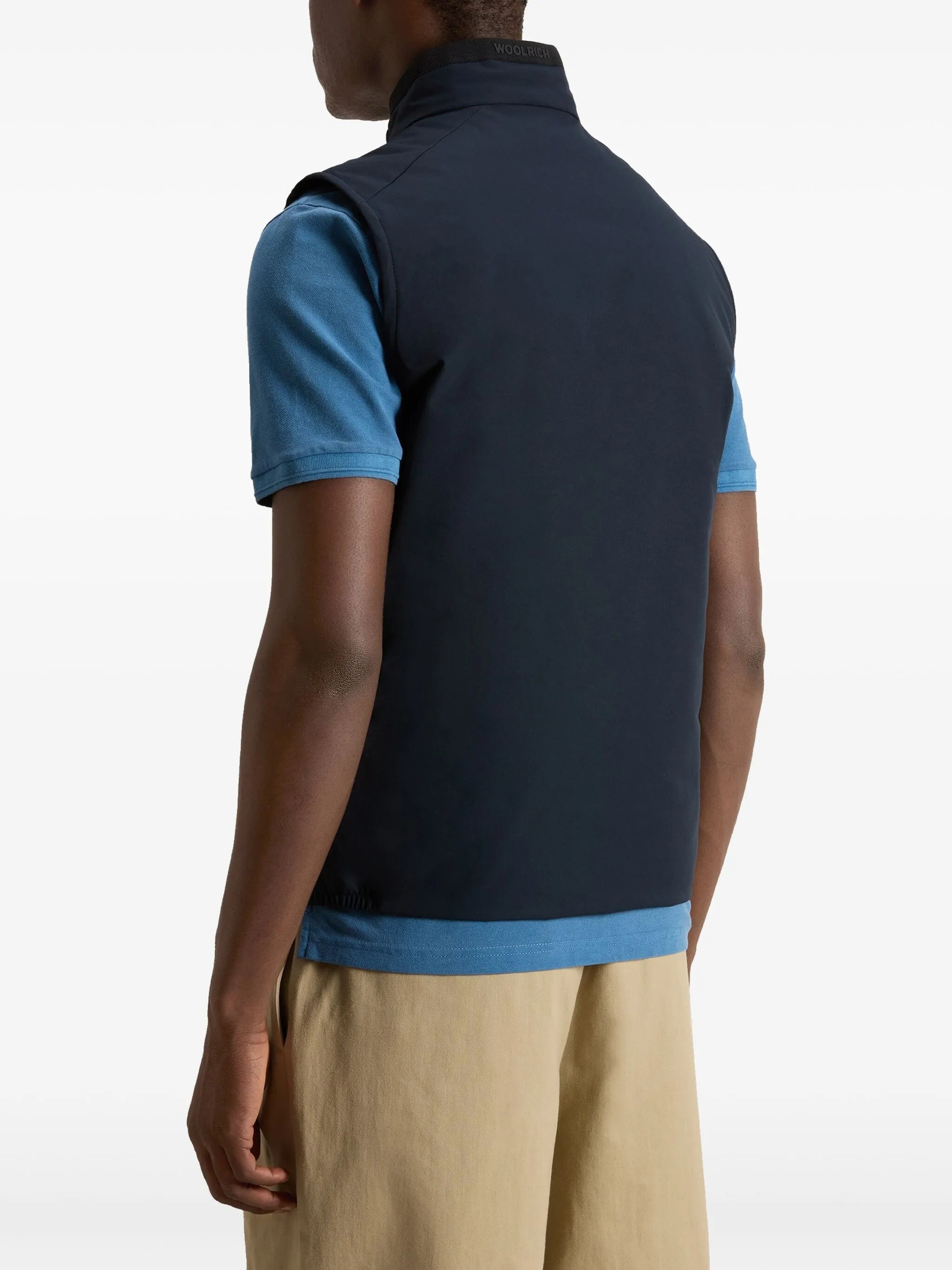 Two Layers Sailing Vest Blue Gilet