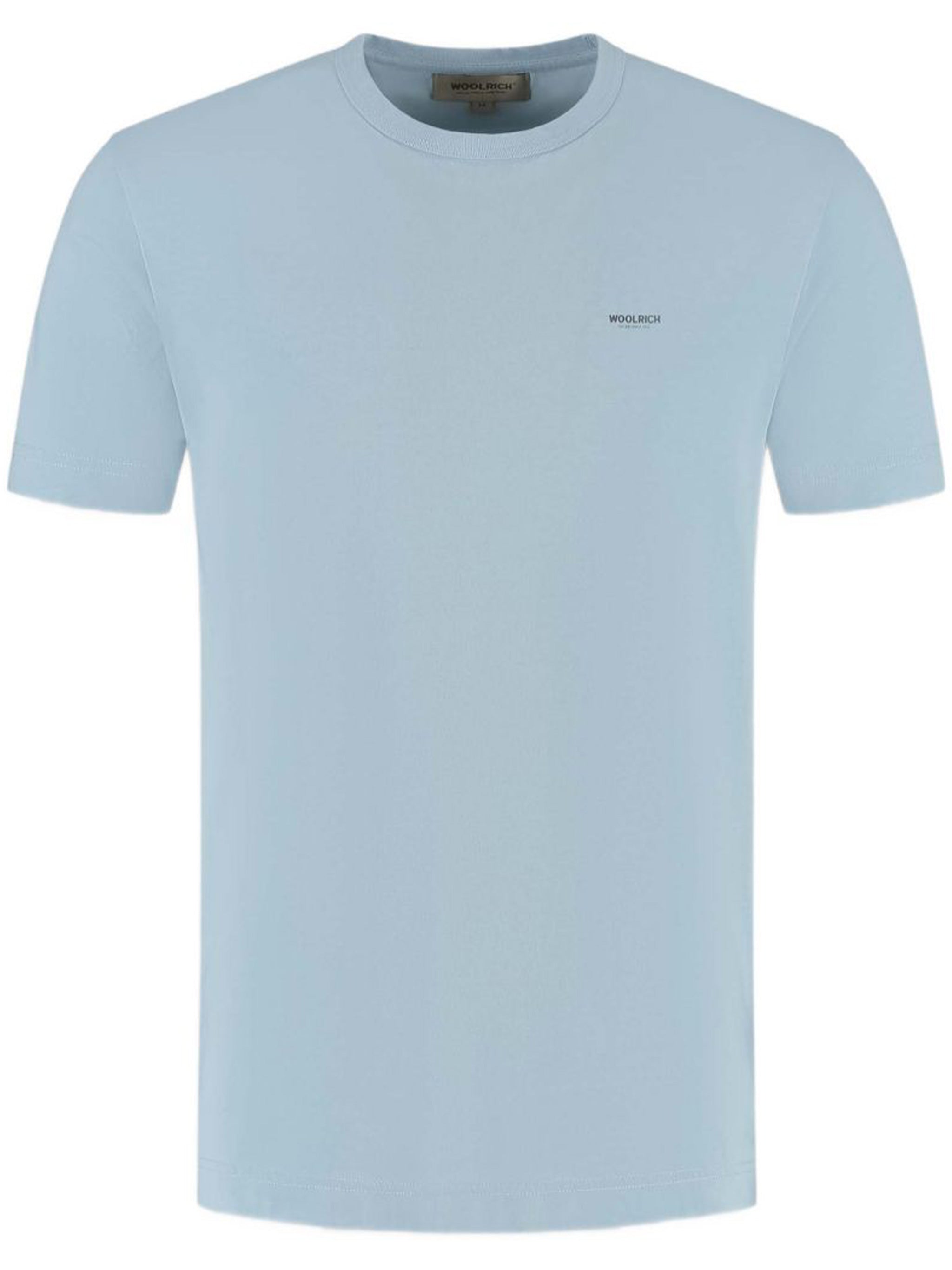 Cotton Logo T-Shirt Blue