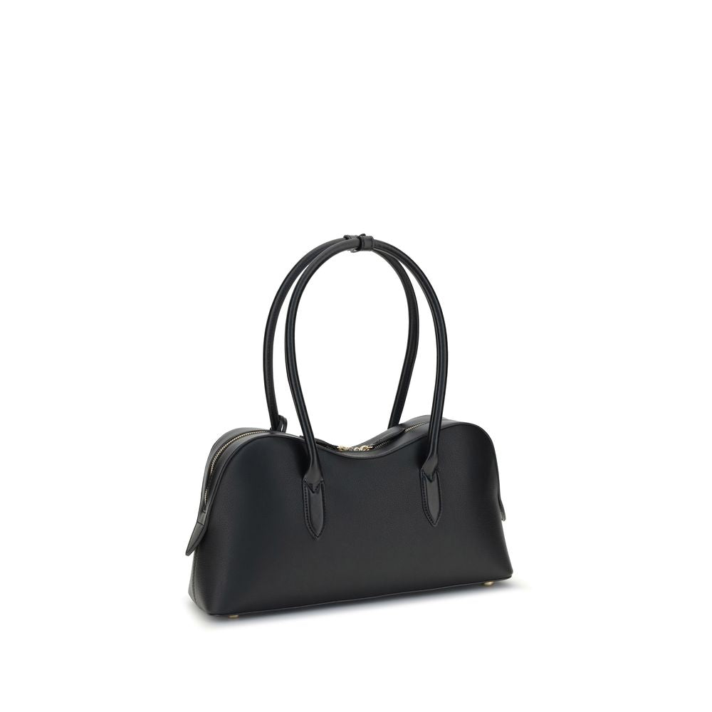 Stella McCartney 50% Nylon (upper) shoulder bag in black — view 3