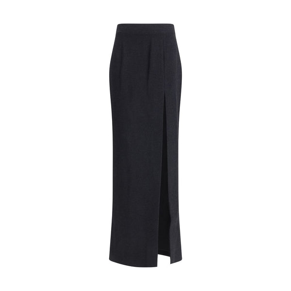 Alessandra Rich 90% Wool skirt in black