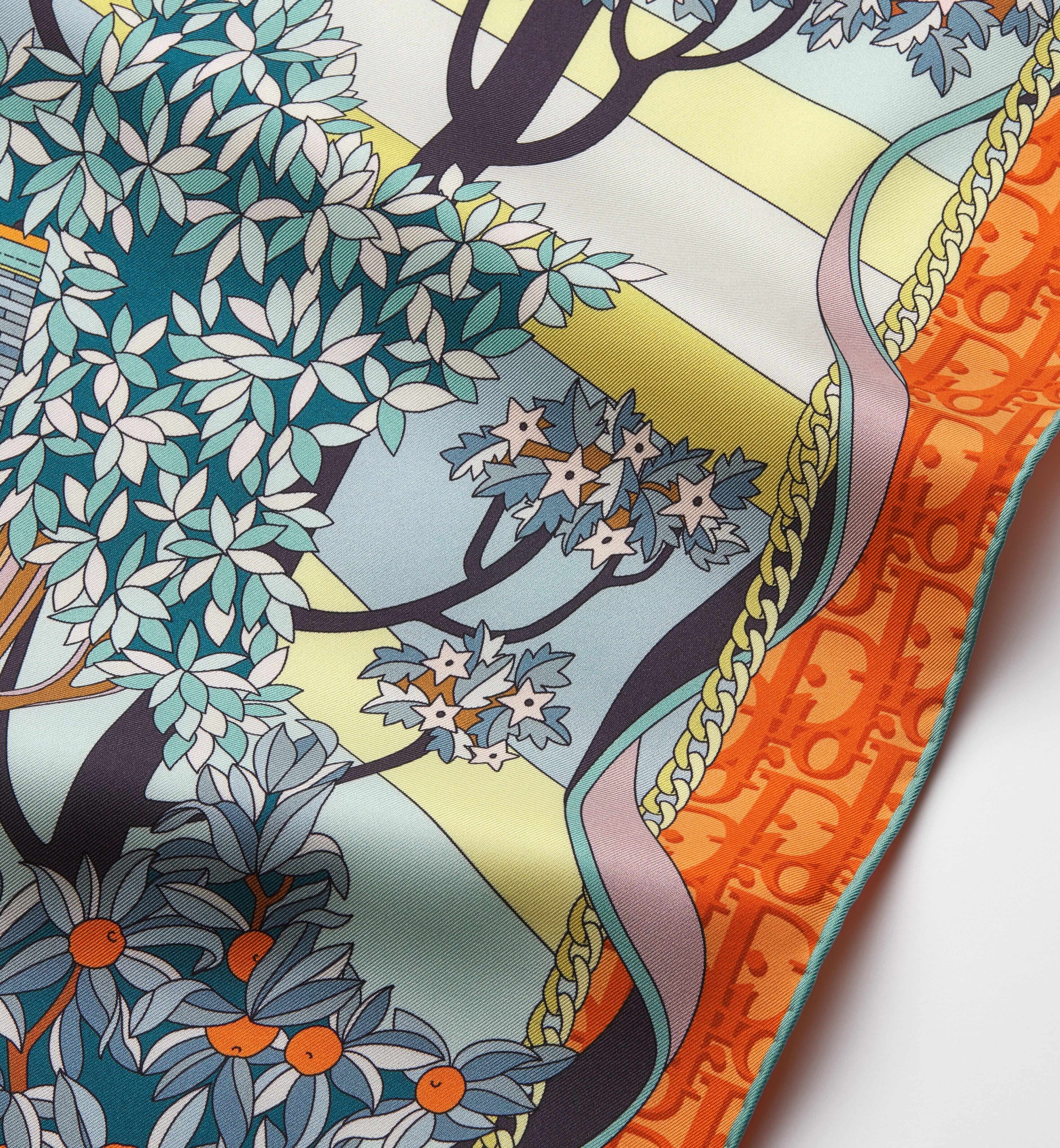 Scarf Yellow & Orange Sciarpa