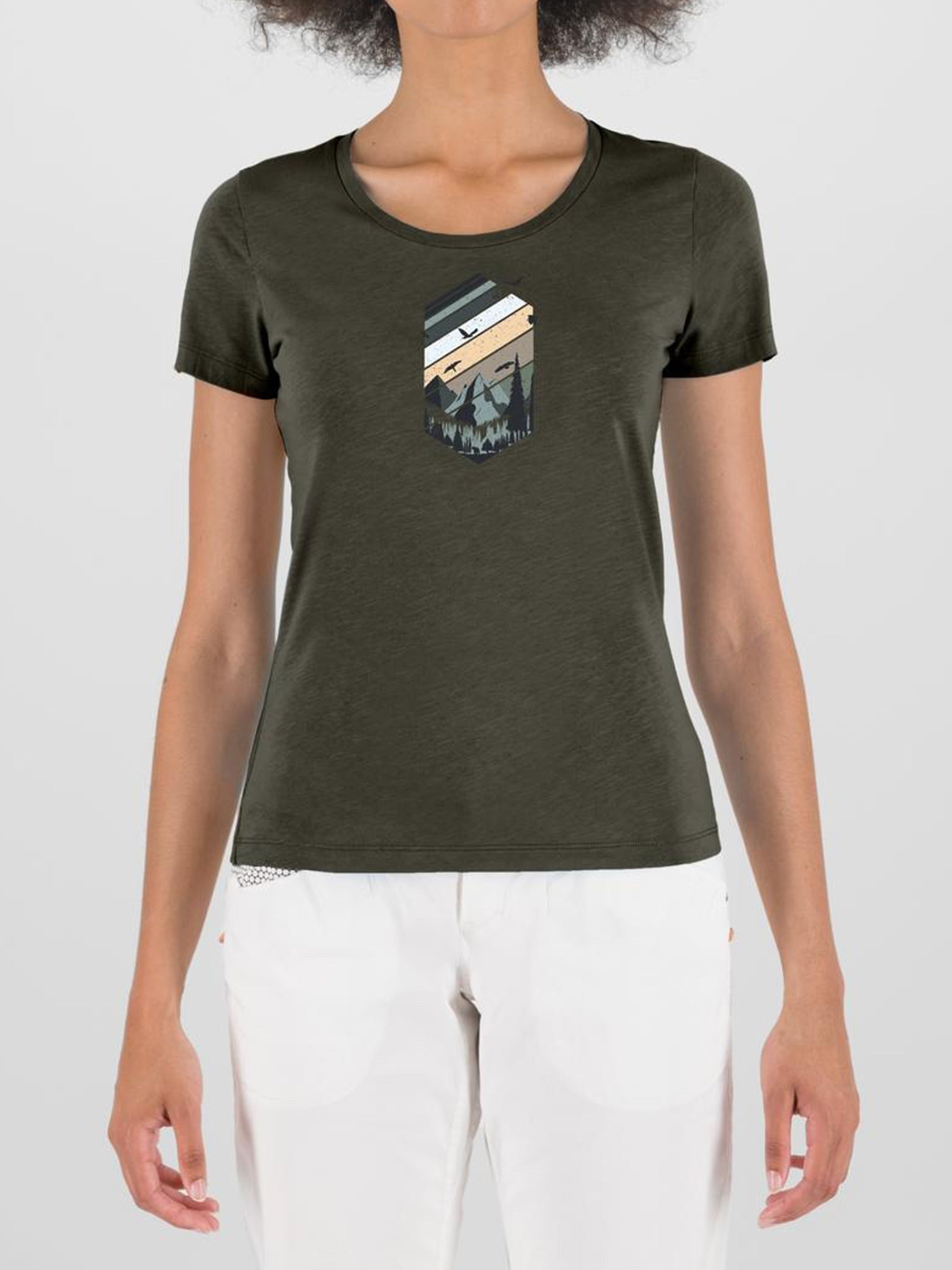 Valley W T-shirt Blue
