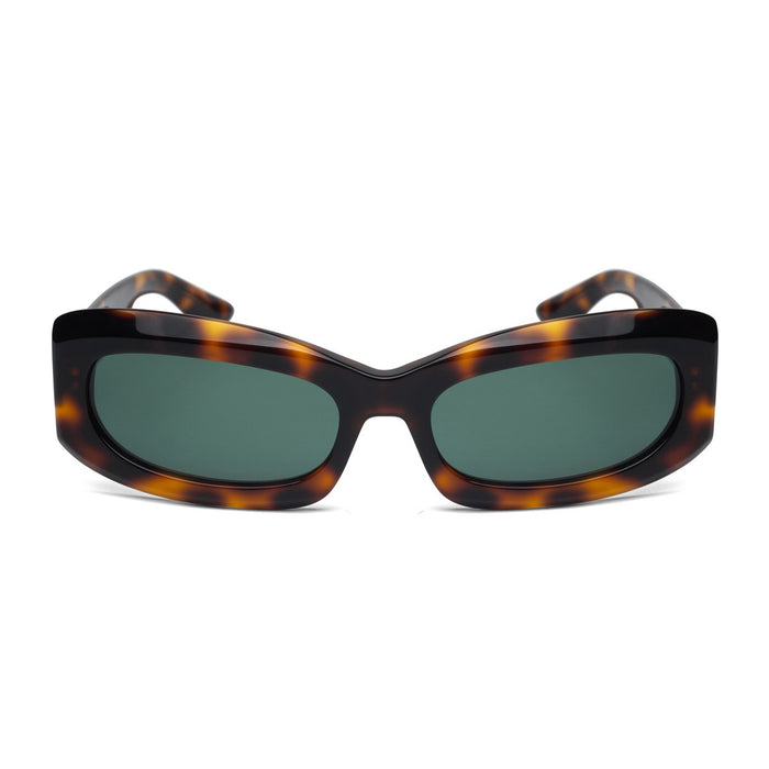 Nadine Marrone Celluloid Occhiali Sole