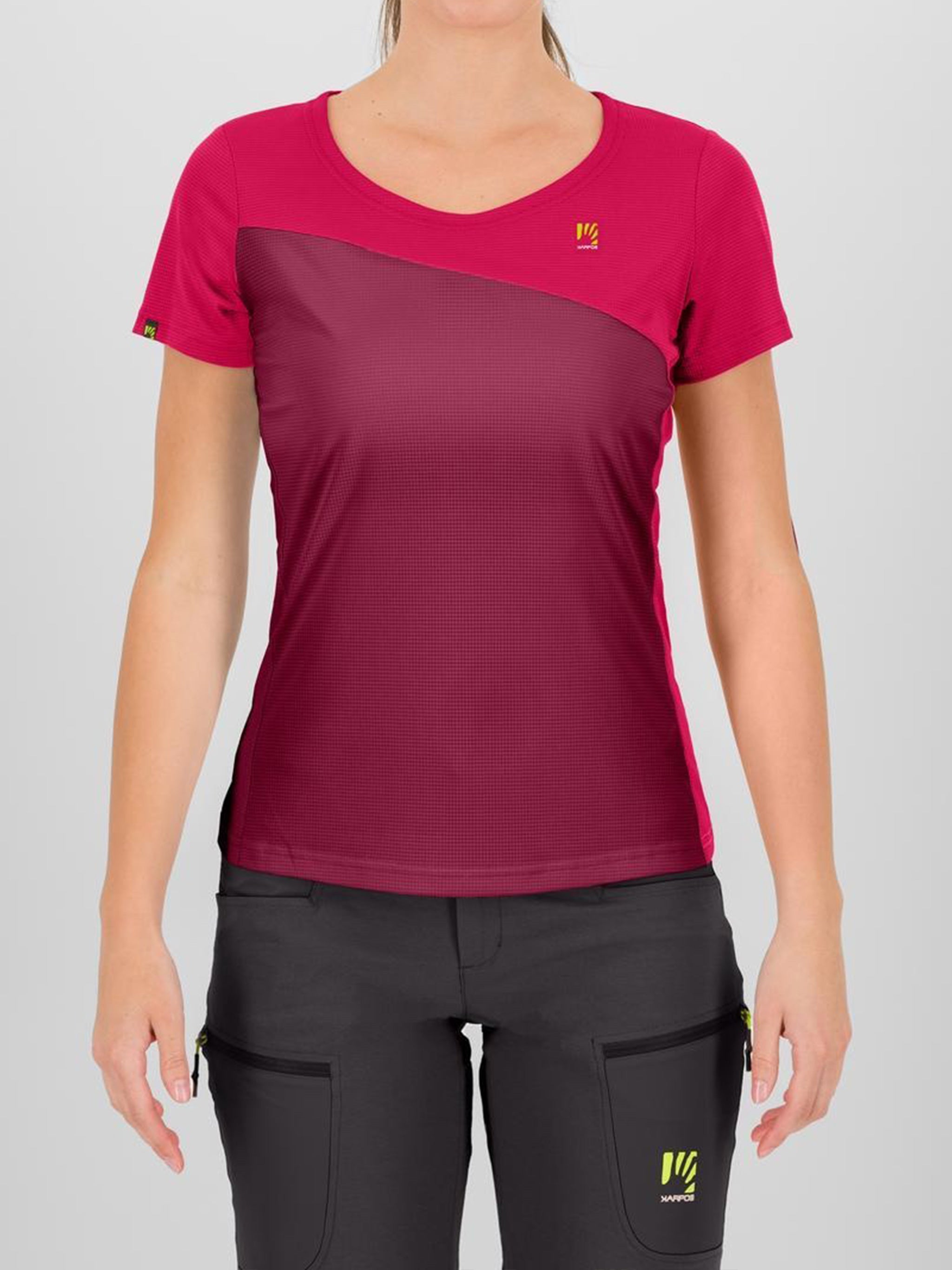 Averau W Jersey Beet Red Virtual Pink T-shirt
