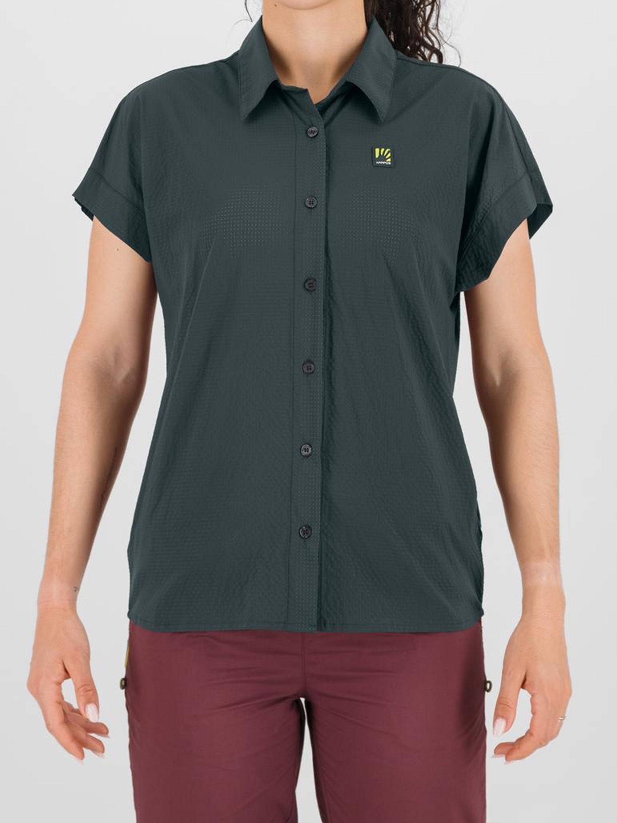 Salatis W Shirt Grey Camicia