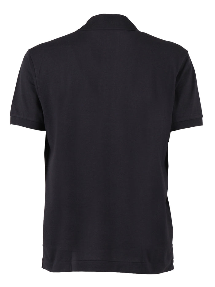 BEST SHORT SLEEVE POLO Black Cotton Sleeves