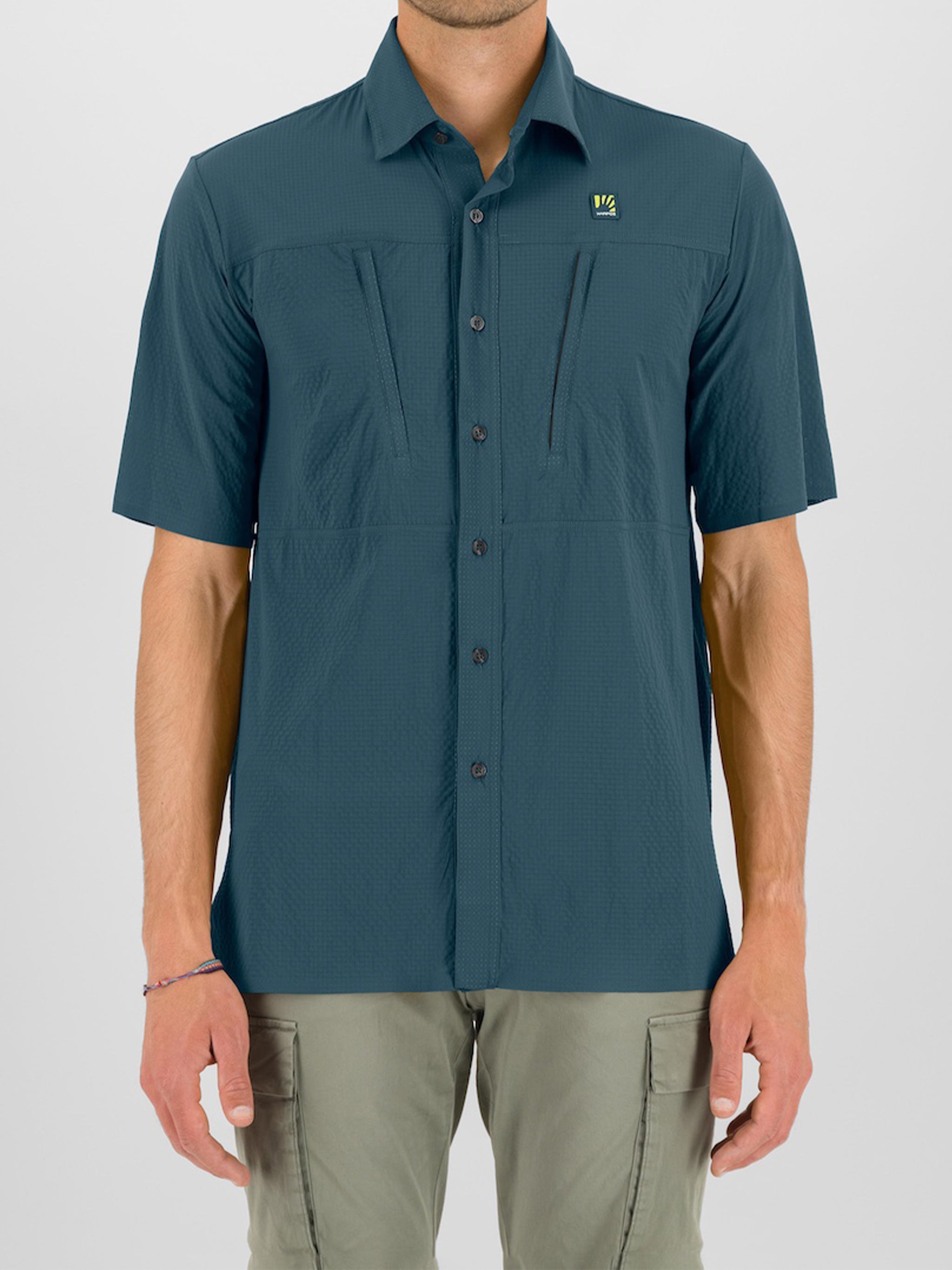 Salatis Shirt Blue Camicia