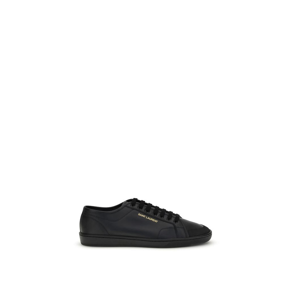 Saint Laurent UPPER 100% Calf Leather Bos Taurus SOLE 100% Rubber sneakers in black
