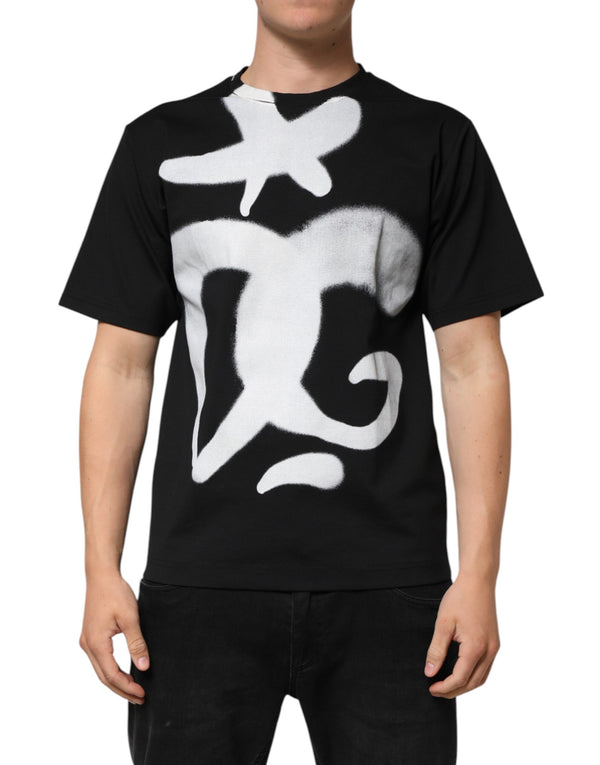 Dolce & Gabbana 59% Cotton t-shirt in black
