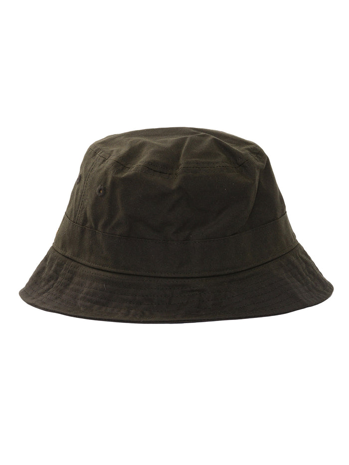 Belsay Wax Sports Hat Green Waxed Cotton