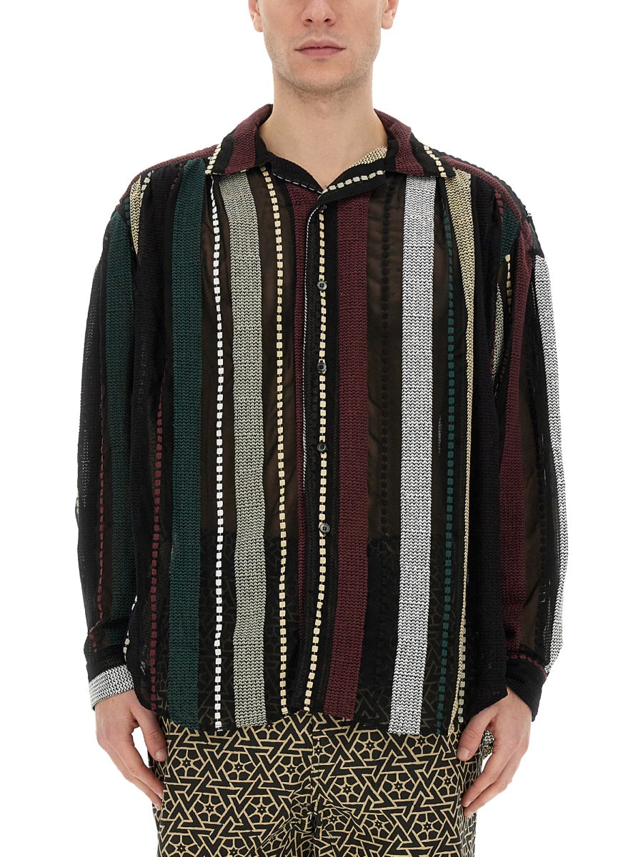 Chiffon Shirt Multicolour Cotton