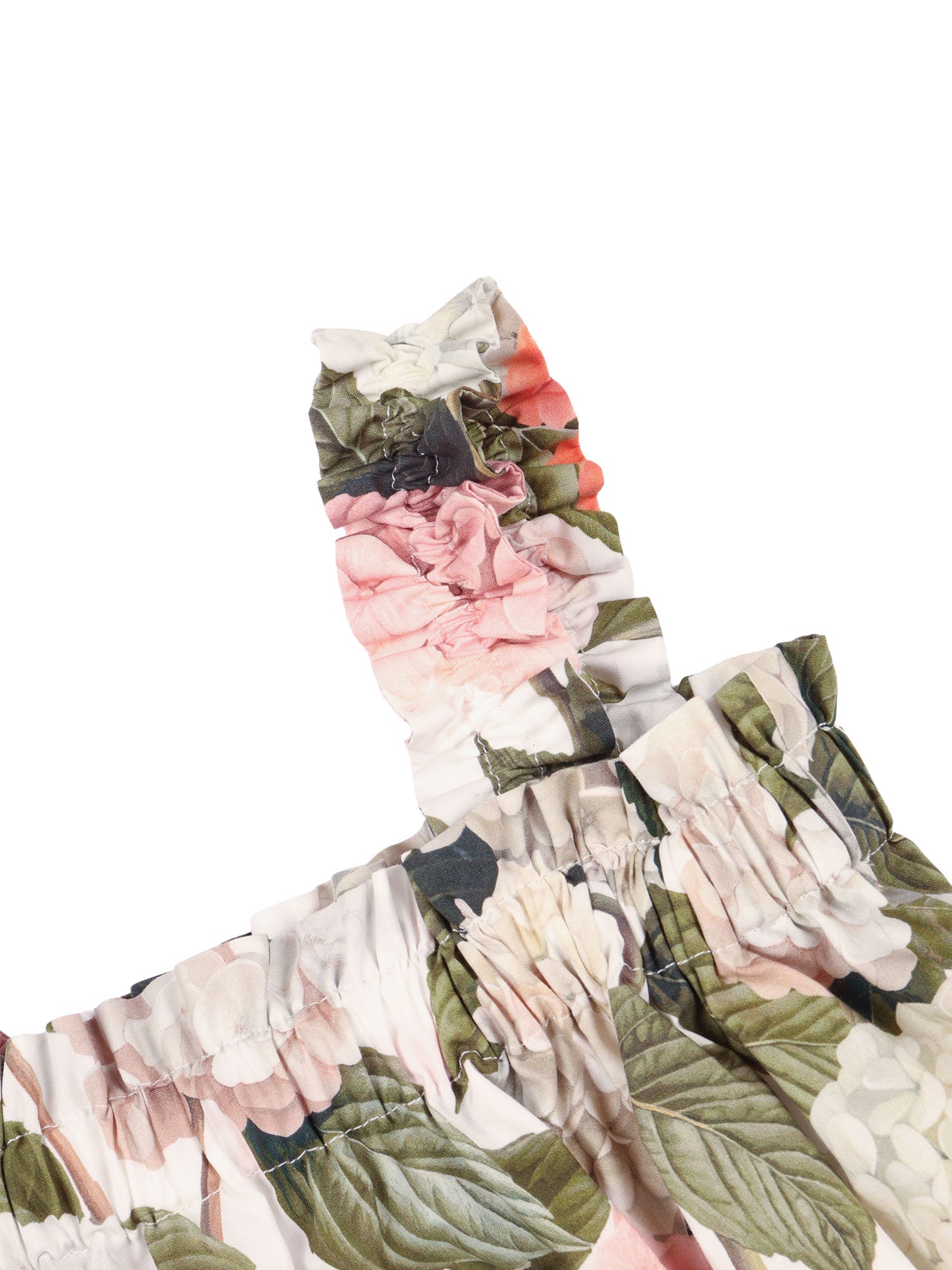 Rompers White Cotton Neonato