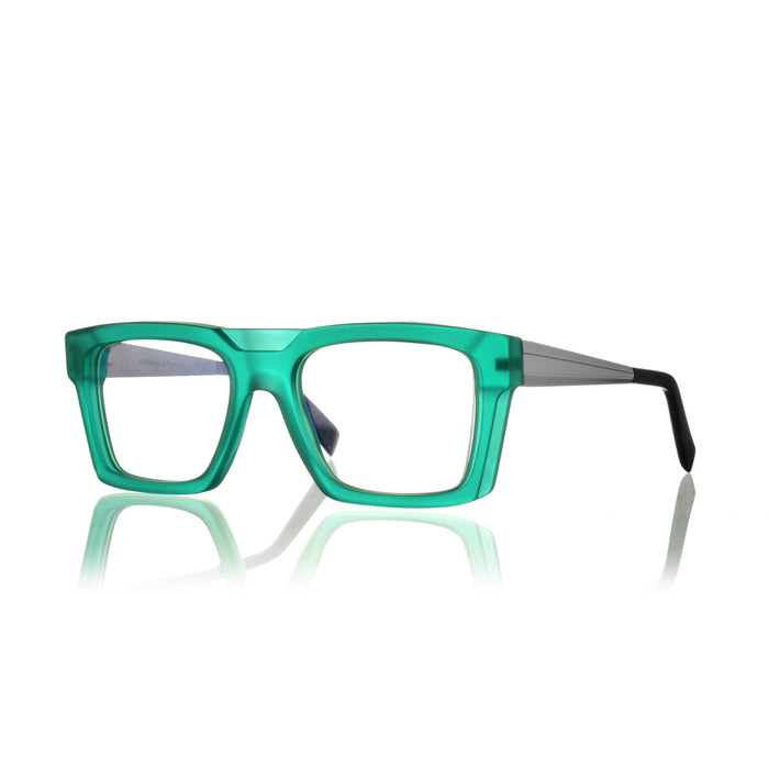 William F4-S Jungle Verde Acrylic/ Metal Occhiali Vista