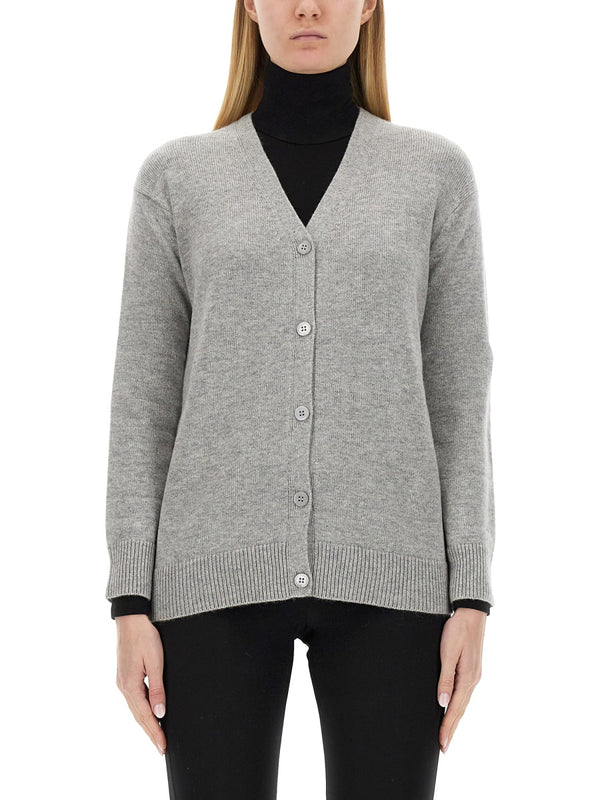 Cardigan Jane Grey Wool Jumpers