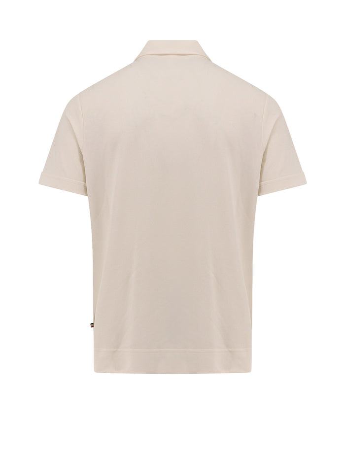 Moncler Grenoble T-Shirts And Polos White Poliammide