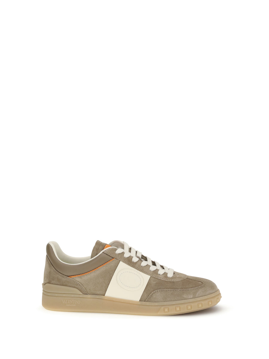 Valentino Garavani Upper: 100% calf leather Bos taurus; Sole: 100% rubber sneaker in beige