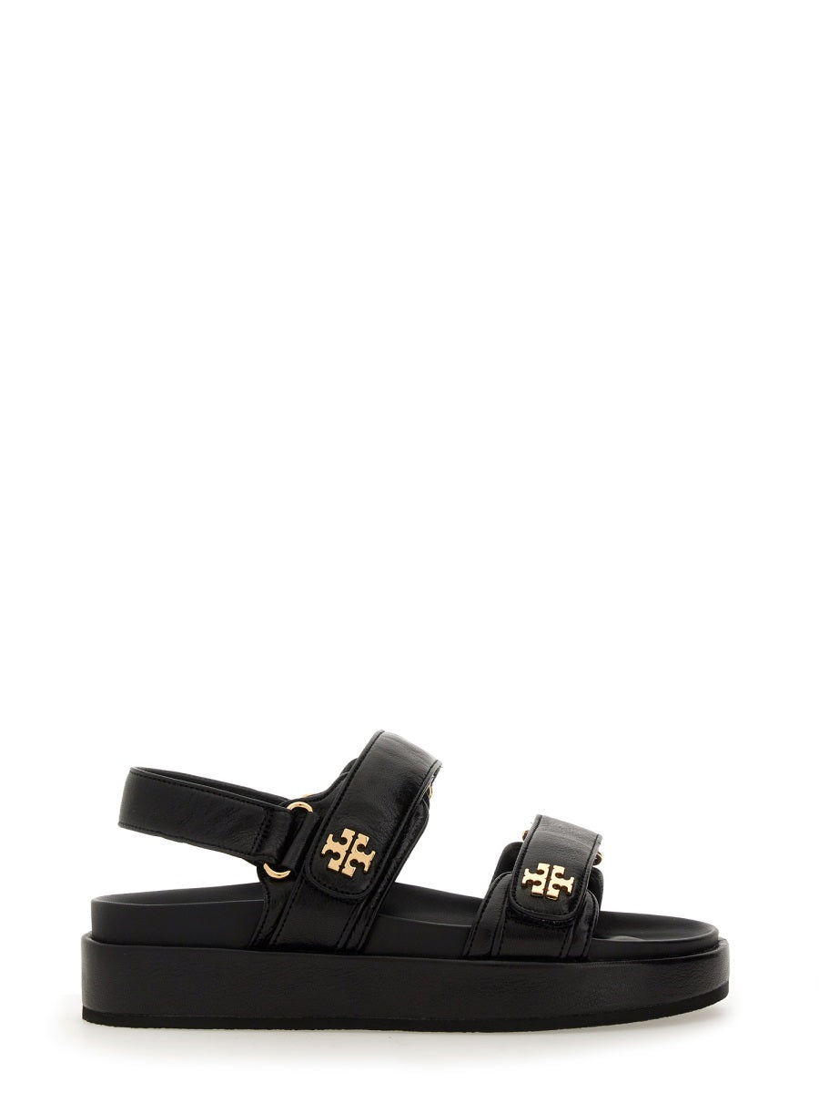 Kira Leather Sandal Black