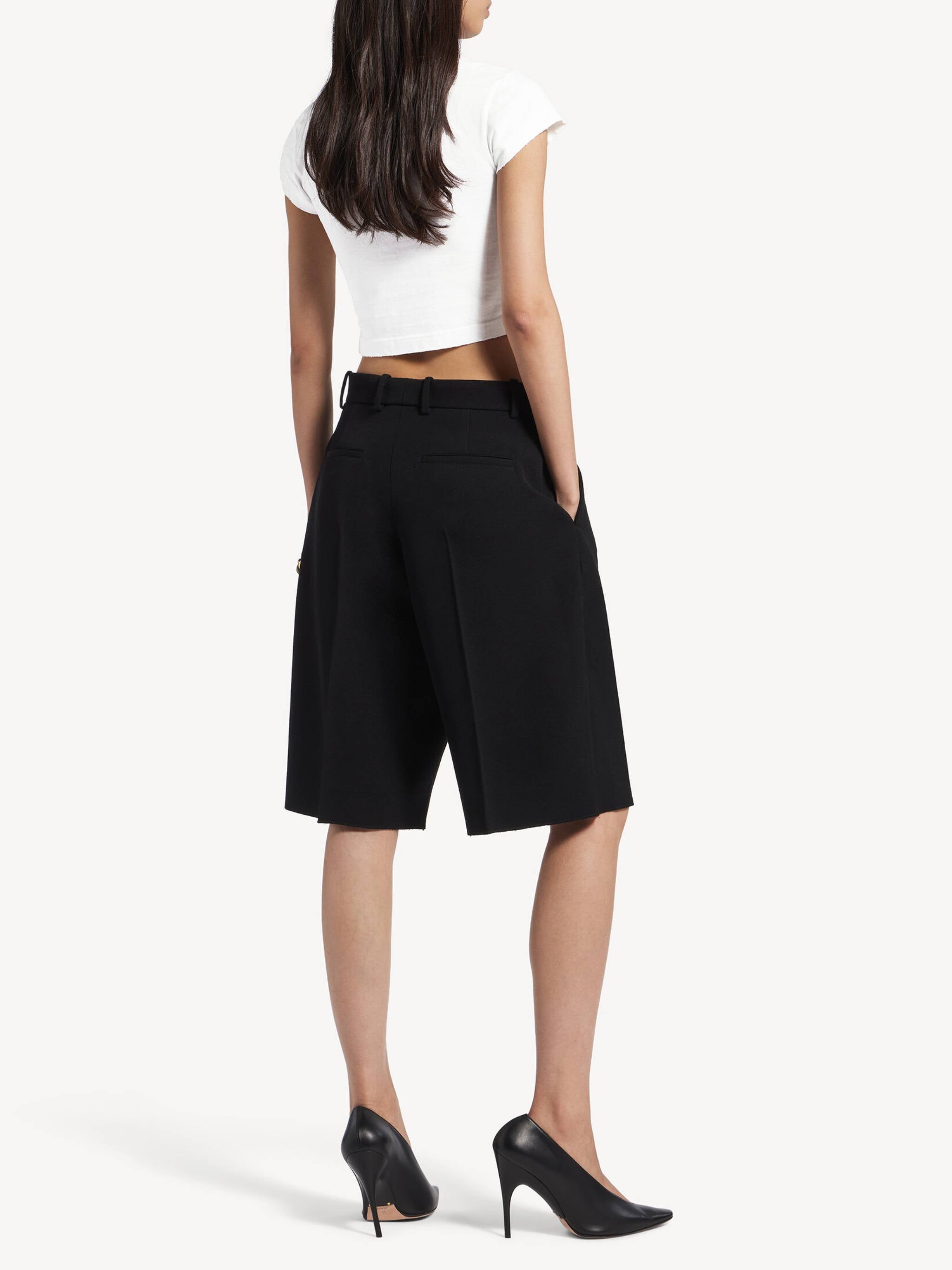 Chopped Back Tee-Shirt White T-shirt