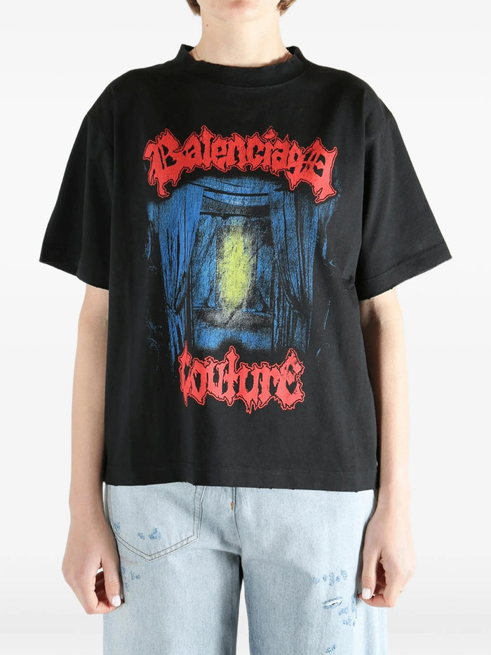 Medium Fit T-shirt Black